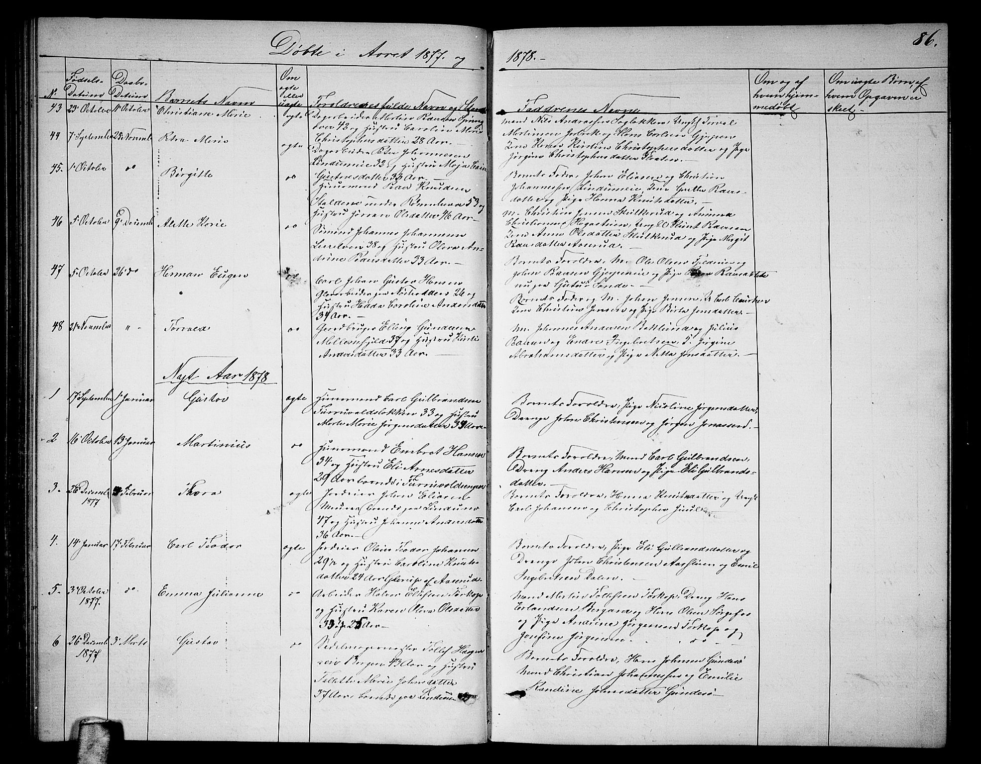 Skoger kirkebøker, AV/SAKO-A-59/G/Ga/L0002: Parish register (copy) no. I 2, 1860-1880, p. 86