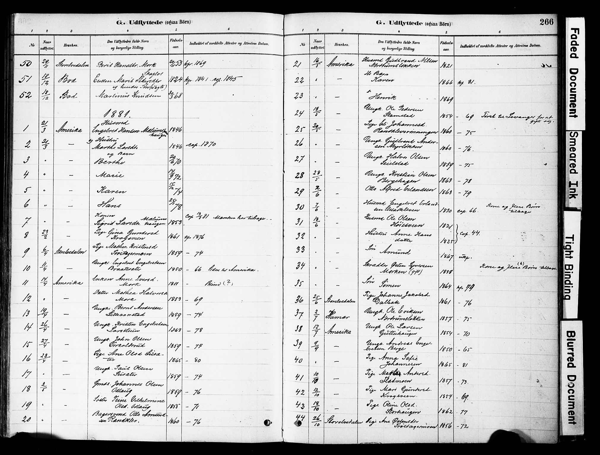 Ringebu prestekontor, SAH/PREST-082/H/Ha/Haa/L0008: Parish register (official) no. 8, 1878-1898, p. 266