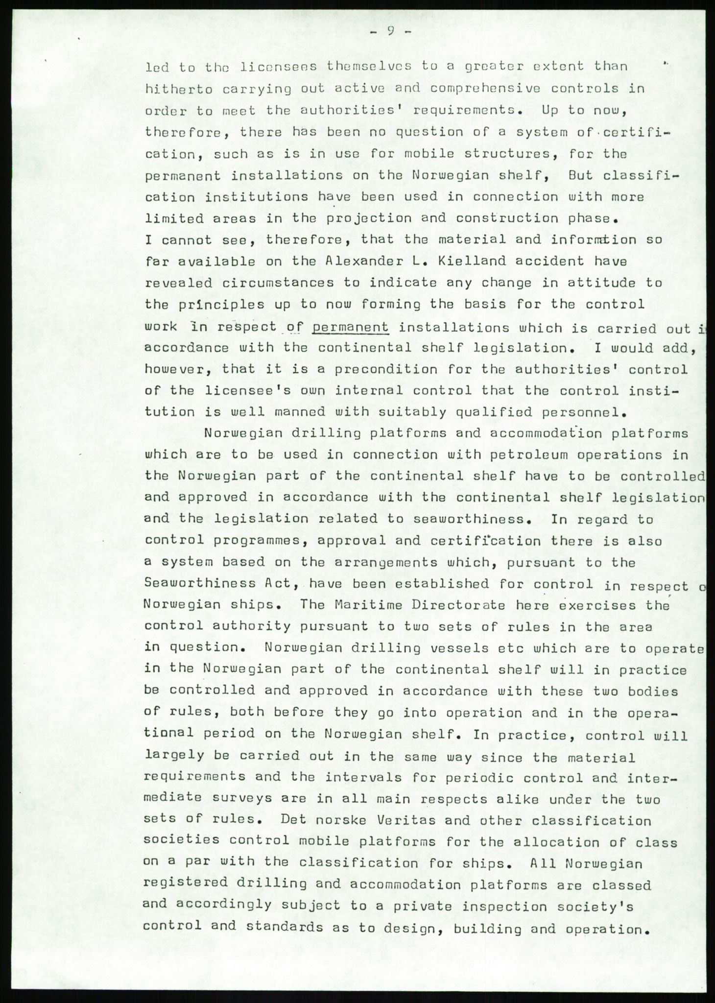 Justisdepartementet, Granskningskommisjonen ved Alexander Kielland-ulykken 27.3.1980, AV/RA-S-1165/D/L0017: P Hjelpefartøy (Doku.liste + P1-P6 av 6)/Q Hovedredningssentralen (Q0-Q27 av 27), 1980-1981, p. 367