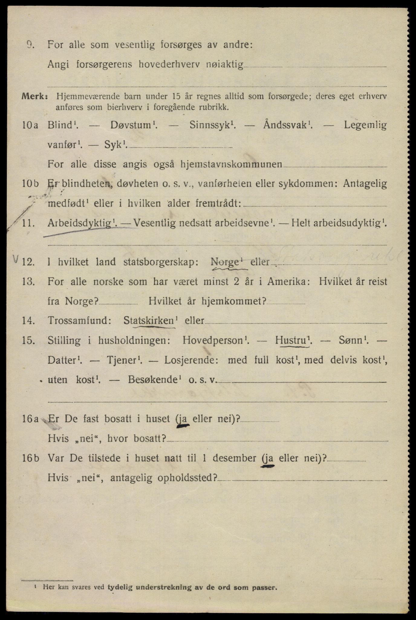 SAO, 1920 census for Kristiania, 1920, p. 159816