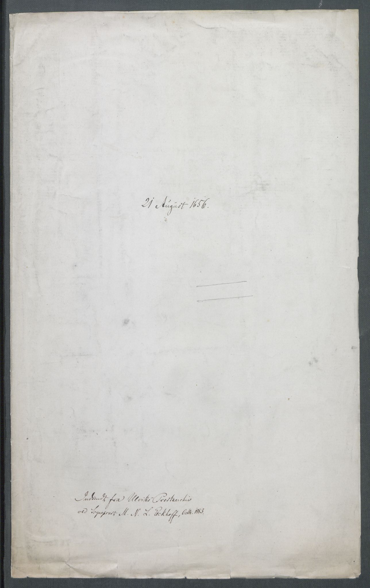 Riksarkivets diplomsamling, AV/RA-EA-5965/F02/L0166: Dokumenter, 1654-1656, p. 247