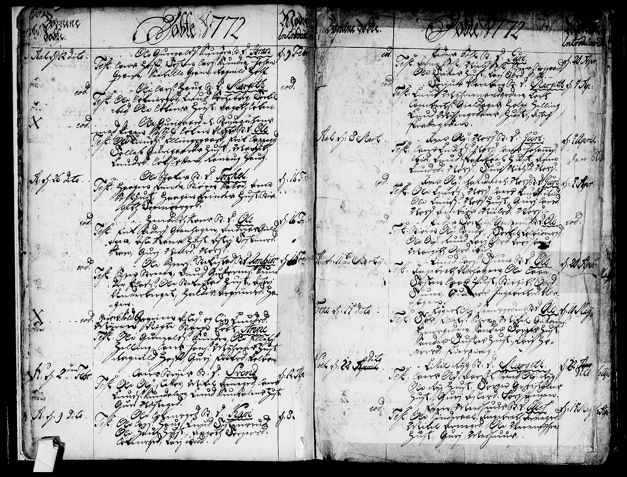 Ål kirkebøker, AV/SAKO-A-249/F/Fa/L0002: Parish register (official) no. I 2, 1771-1806, p. 10-11