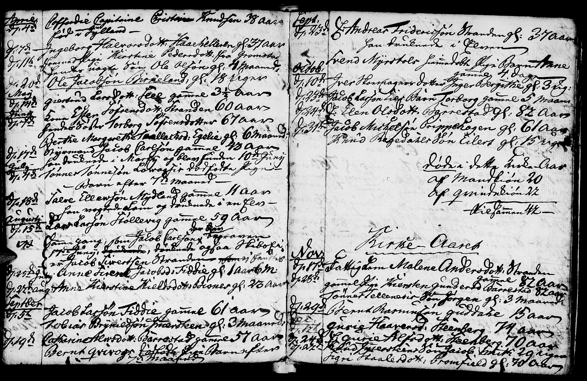 Sokndal sokneprestkontor, AV/SAST-A-101808: Parish register (official) no. A 4, 1762-1811