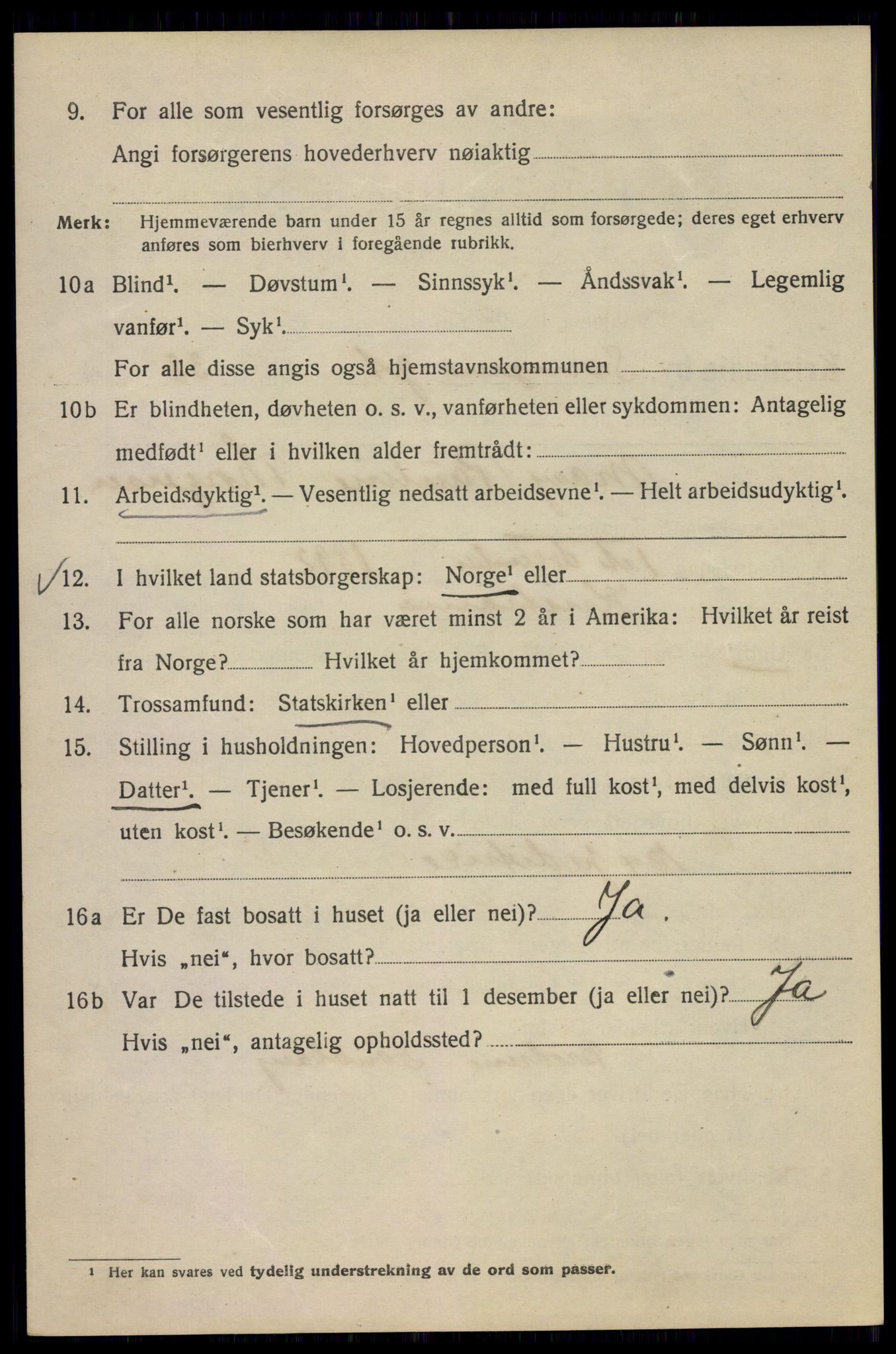 SAO, 1920 census for Kristiania, 1920, p. 560496