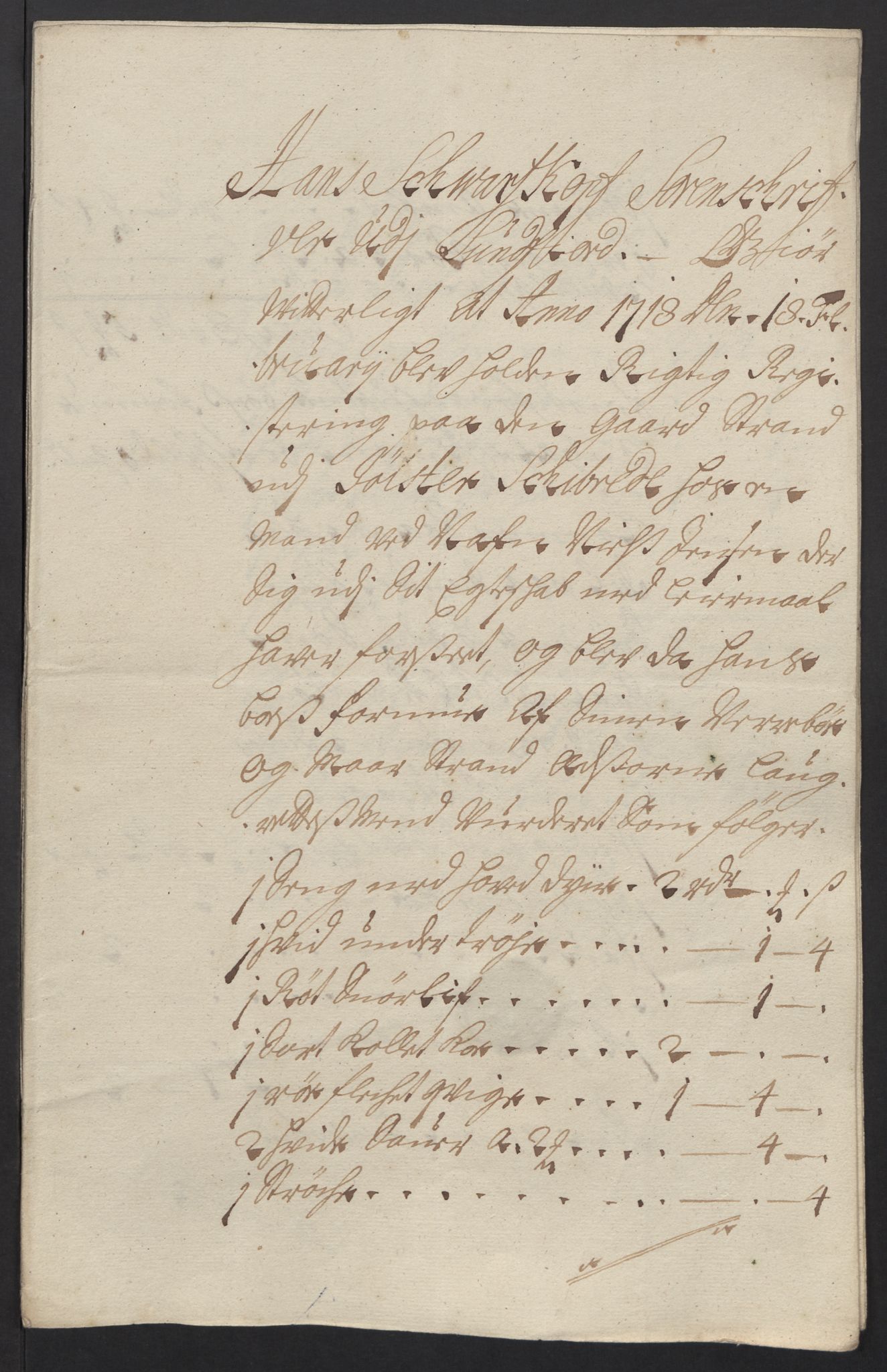 Rentekammeret inntil 1814, Reviderte regnskaper, Fogderegnskap, RA/EA-4092/R53/L3441: Fogderegnskap Sunn- og Nordfjord, 1717-1718, p. 331