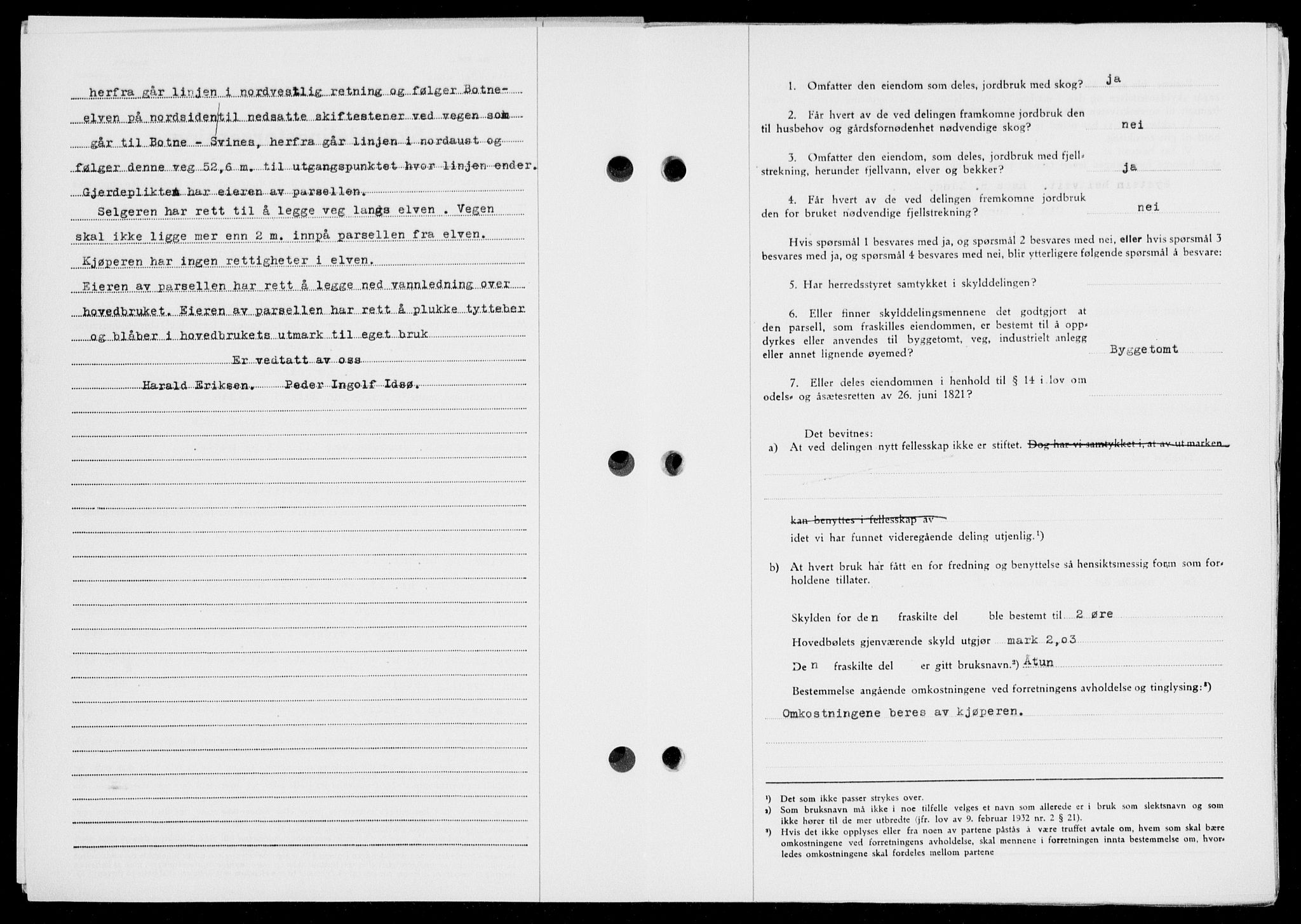 Ryfylke tingrett, SAST/A-100055/001/II/IIB/L0104: Mortgage book no. 83, 1948-1949, Diary no: : 1932/1948