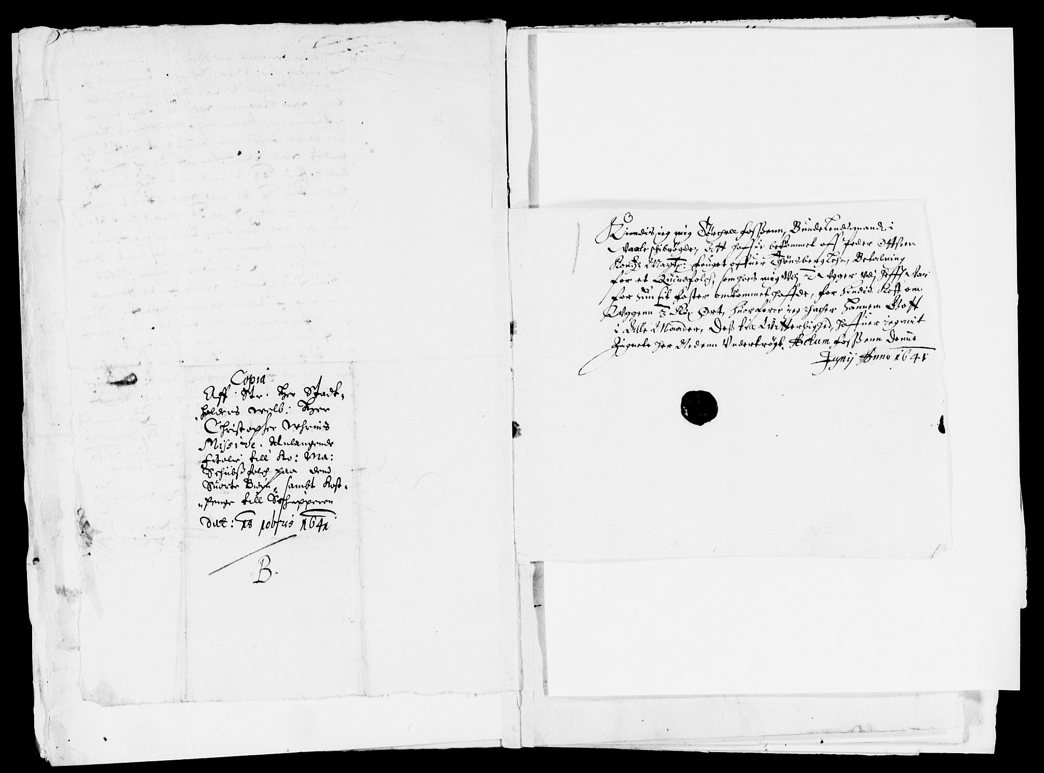 Rentekammeret inntil 1814, Reviderte regnskaper, Lensregnskaper, AV/RA-EA-5023/R/Rb/Rbo/L0022: Tønsberg len, 1641-1642