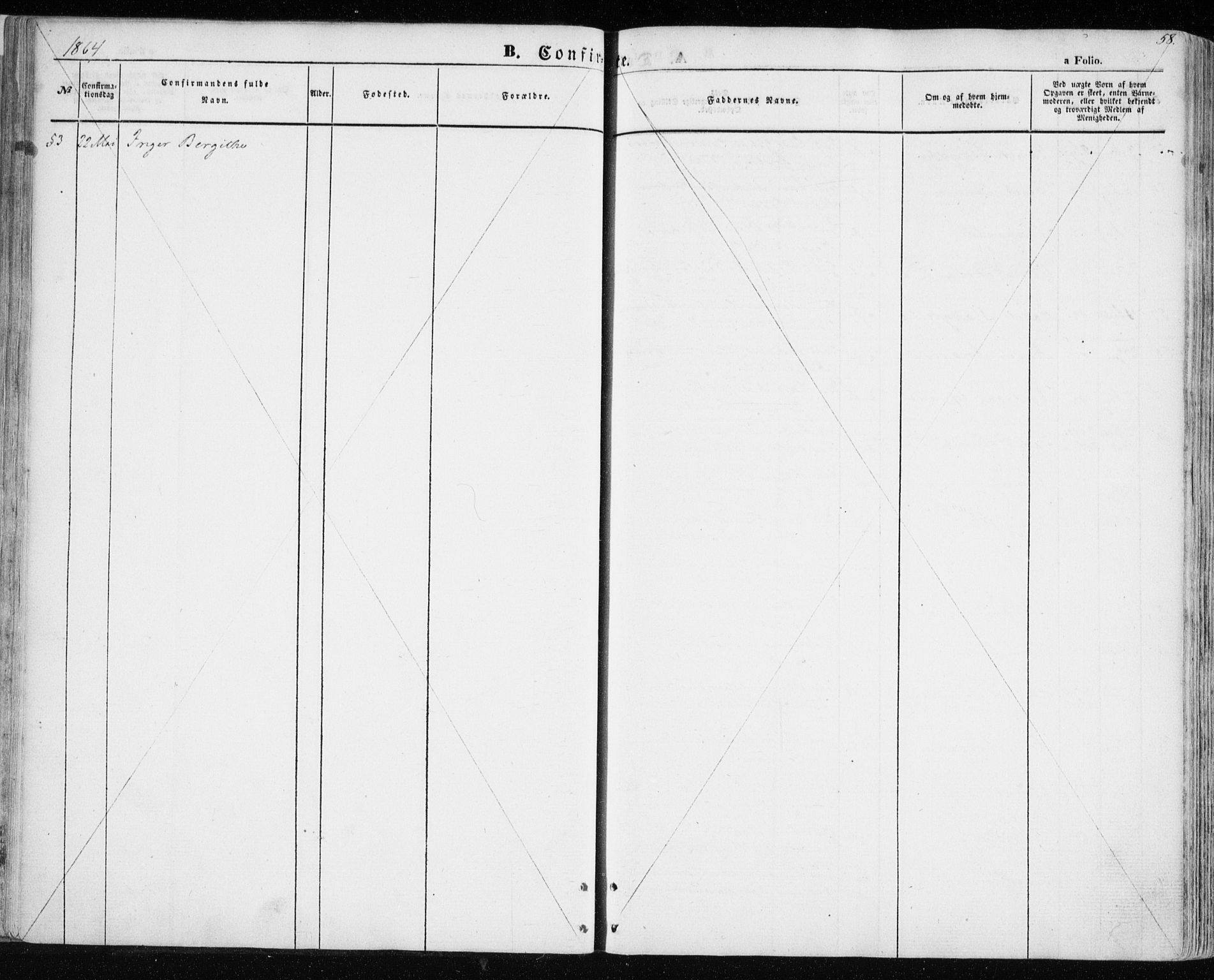 Balsfjord sokneprestembete, AV/SATØ-S-1303/G/Ga/L0003kirke: Parish register (official) no. 3, 1856-1870, p. 58