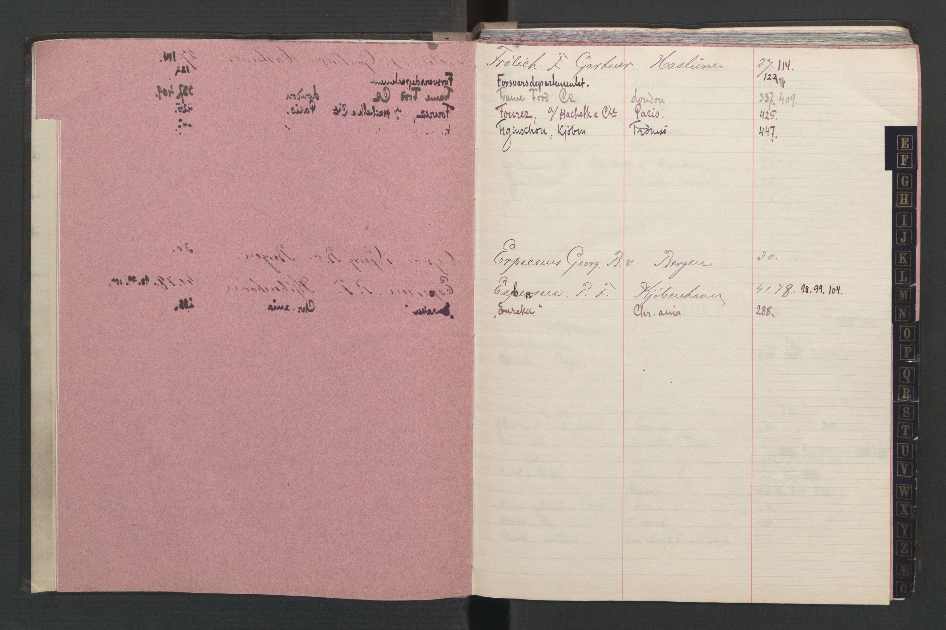 Arbeidskomitéen for Fridtjof Nansens polarekspedisjon, AV/RA-PA-0061/D/L0002/0001: 2 kopibøker - Forberedelser og utrustning / Kopibok 10.8.1892-16.3.1893, 1892-1893, p. 7