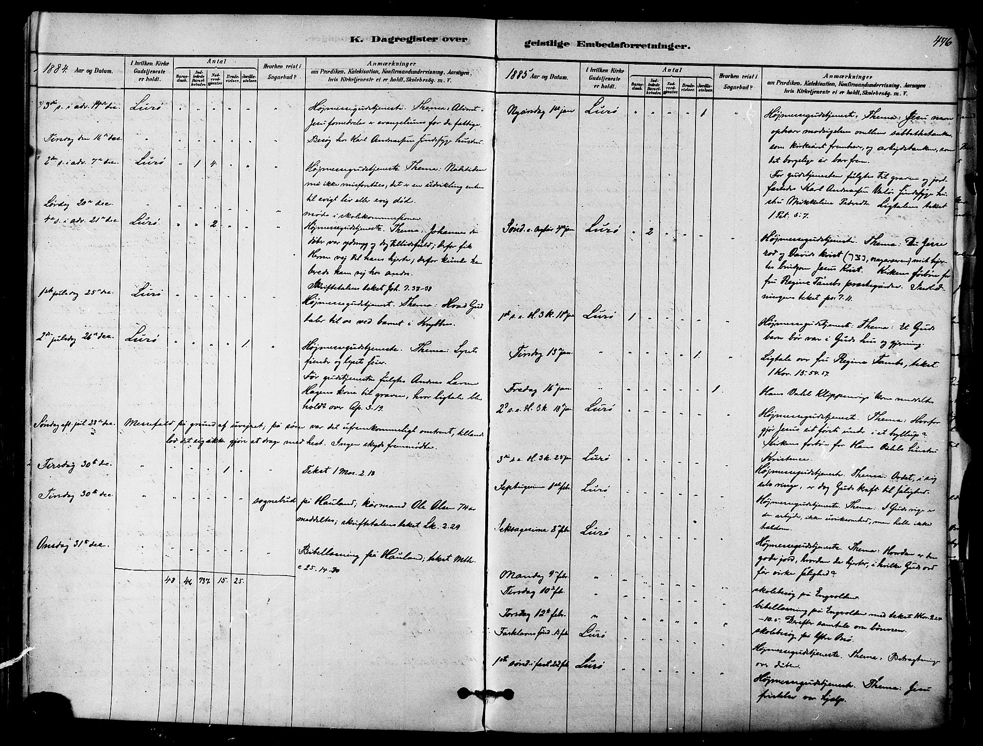 Ministerialprotokoller, klokkerbøker og fødselsregistre - Nordland, AV/SAT-A-1459/839/L0568: Parish register (official) no. 839A05, 1880-1902, p. 476