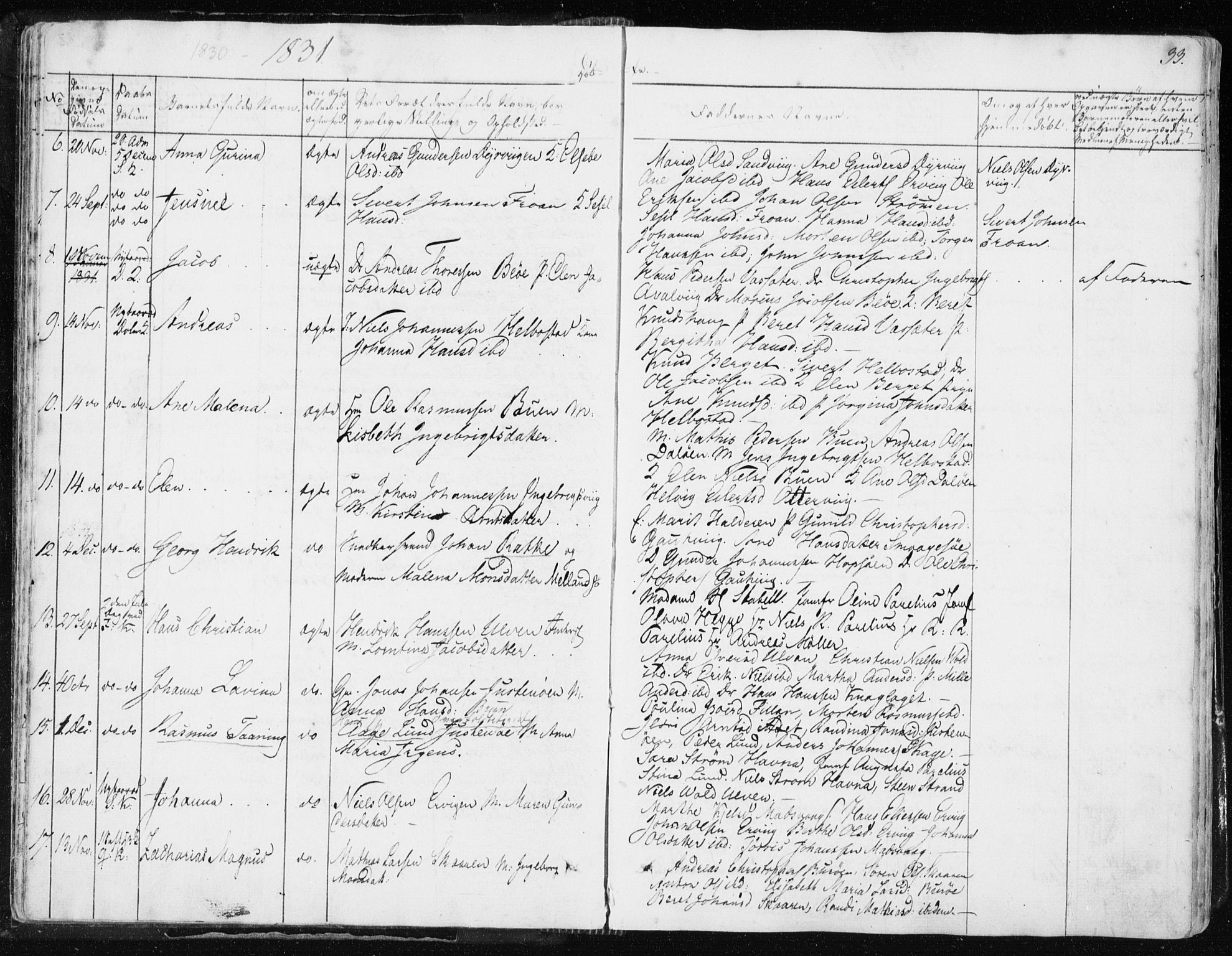 Ministerialprotokoller, klokkerbøker og fødselsregistre - Sør-Trøndelag, SAT/A-1456/634/L0528: Parish register (official) no. 634A04, 1827-1842, p. 33