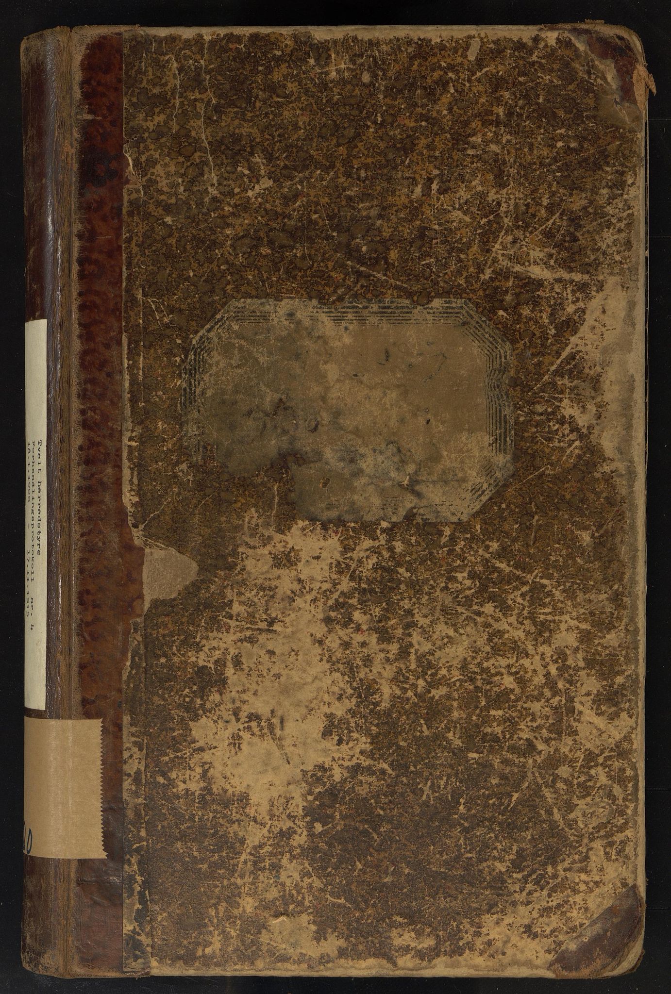 Tveit kommune - Formannskapet/ Kommunestyret, ARKSOR/1001TV120/A/L0004: Møtebok (d), 1900-1915