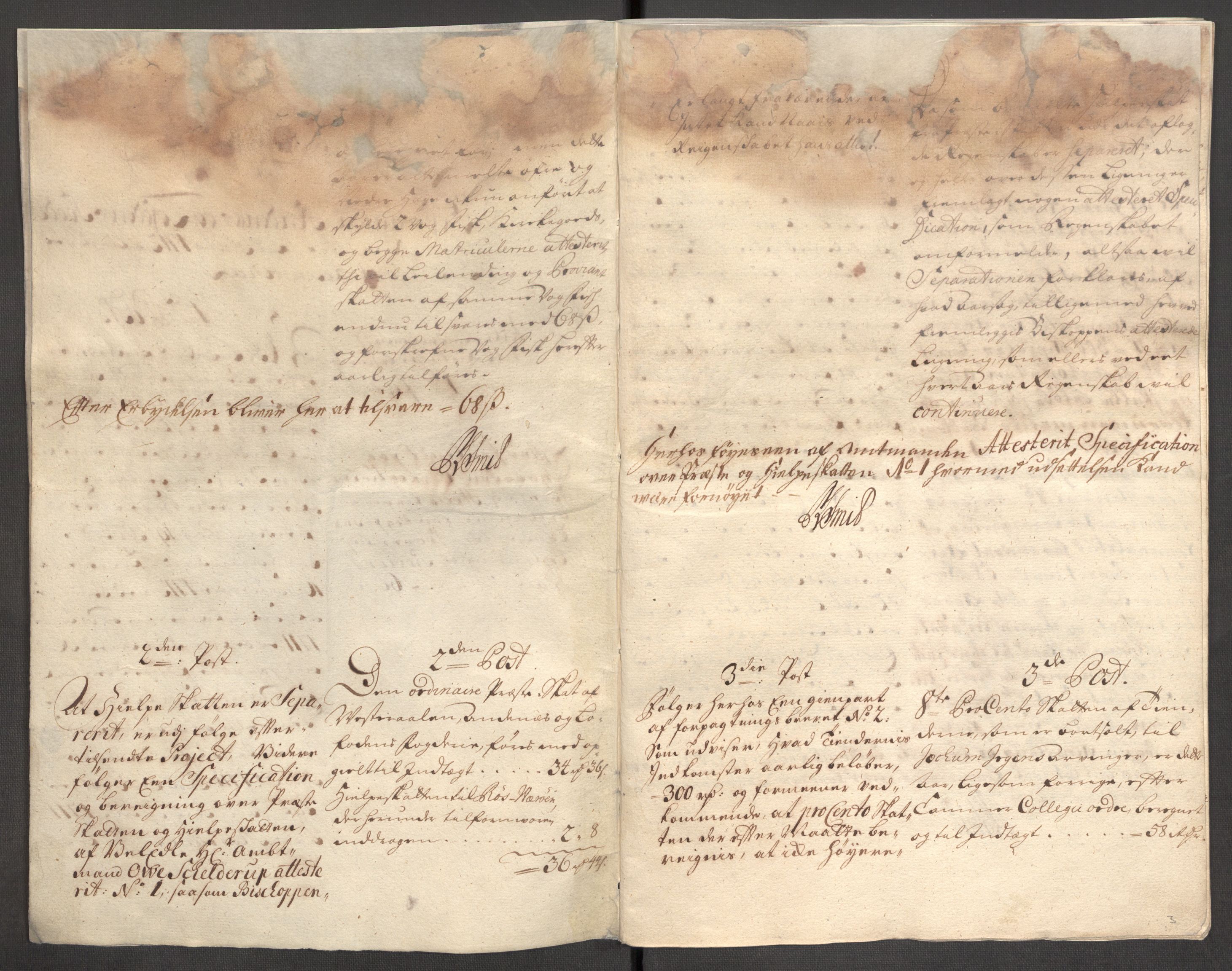 Rentekammeret inntil 1814, Reviderte regnskaper, Fogderegnskap, AV/RA-EA-4092/R67/L4679: Fogderegnskap Vesterålen, Andenes og Lofoten, 1711-1713, p. 44