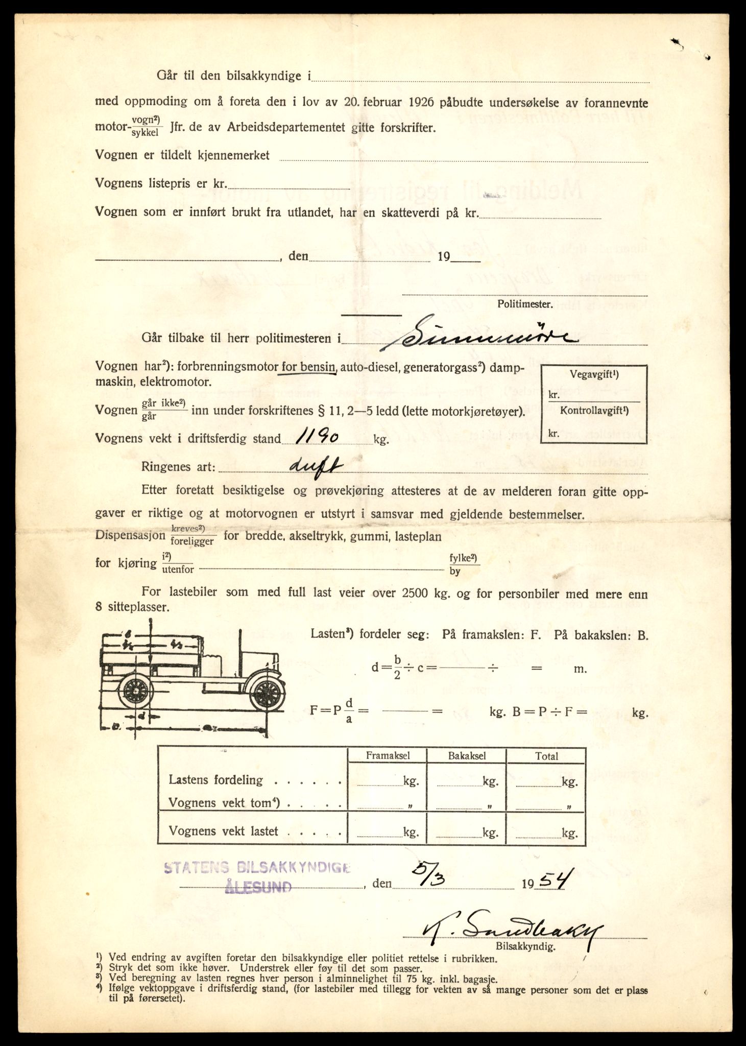 Møre og Romsdal vegkontor - Ålesund trafikkstasjon, AV/SAT-A-4099/F/Fe/L0008: Registreringskort for kjøretøy T 747 - T 894, 1927-1998, p. 2135