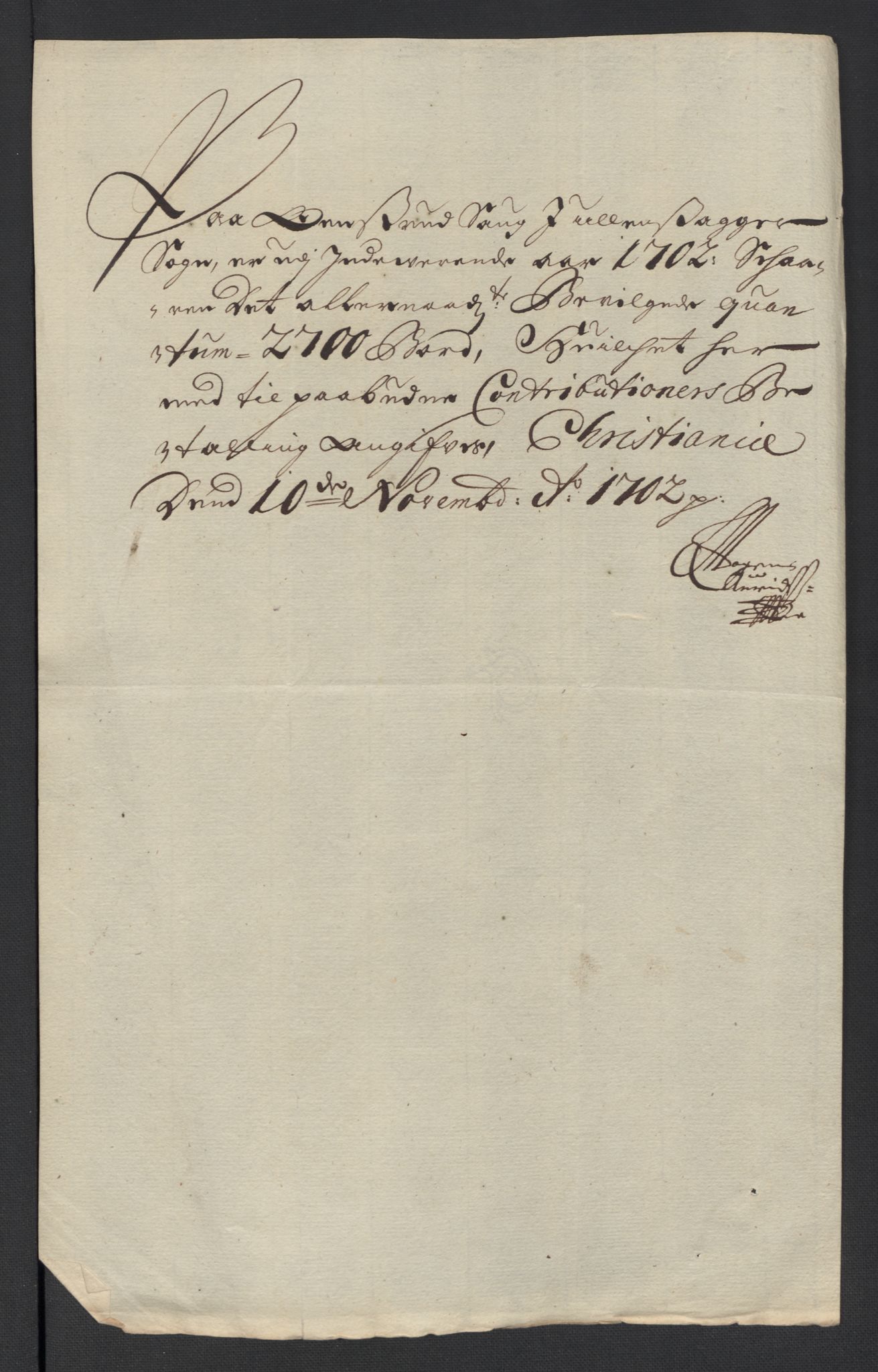 Rentekammeret inntil 1814, Reviderte regnskaper, Fogderegnskap, AV/RA-EA-4092/R12/L0714: Fogderegnskap Øvre Romerike, 1702, p. 310