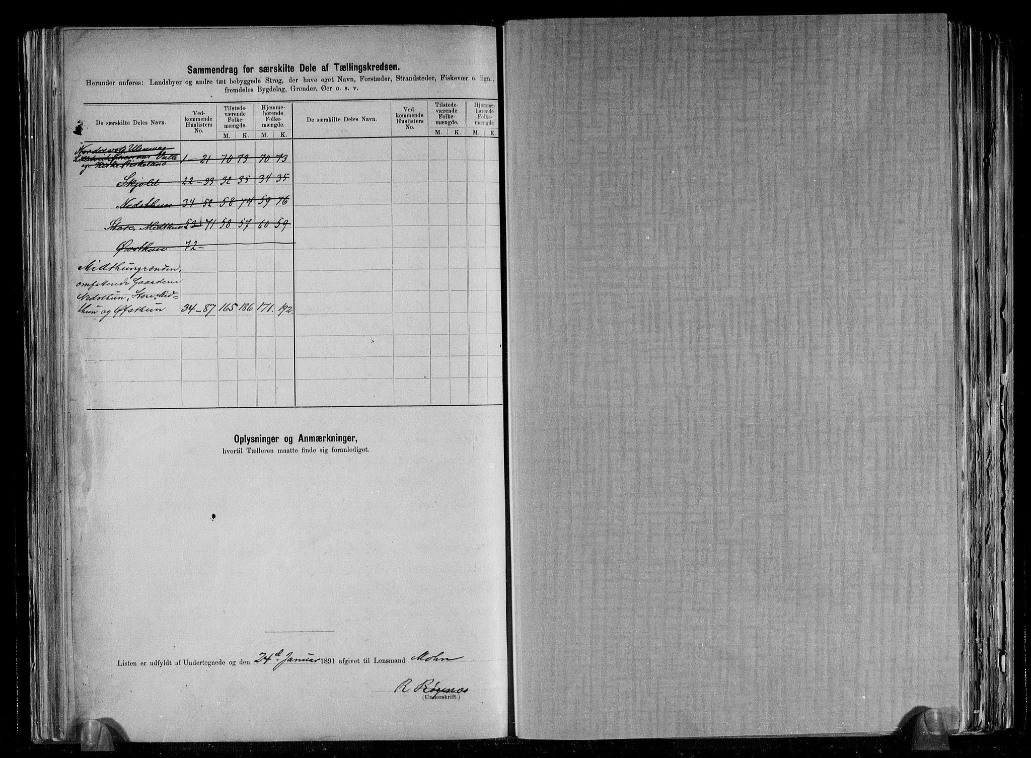 RA, 1891 census for 1249 Fana, 1891, p. 26