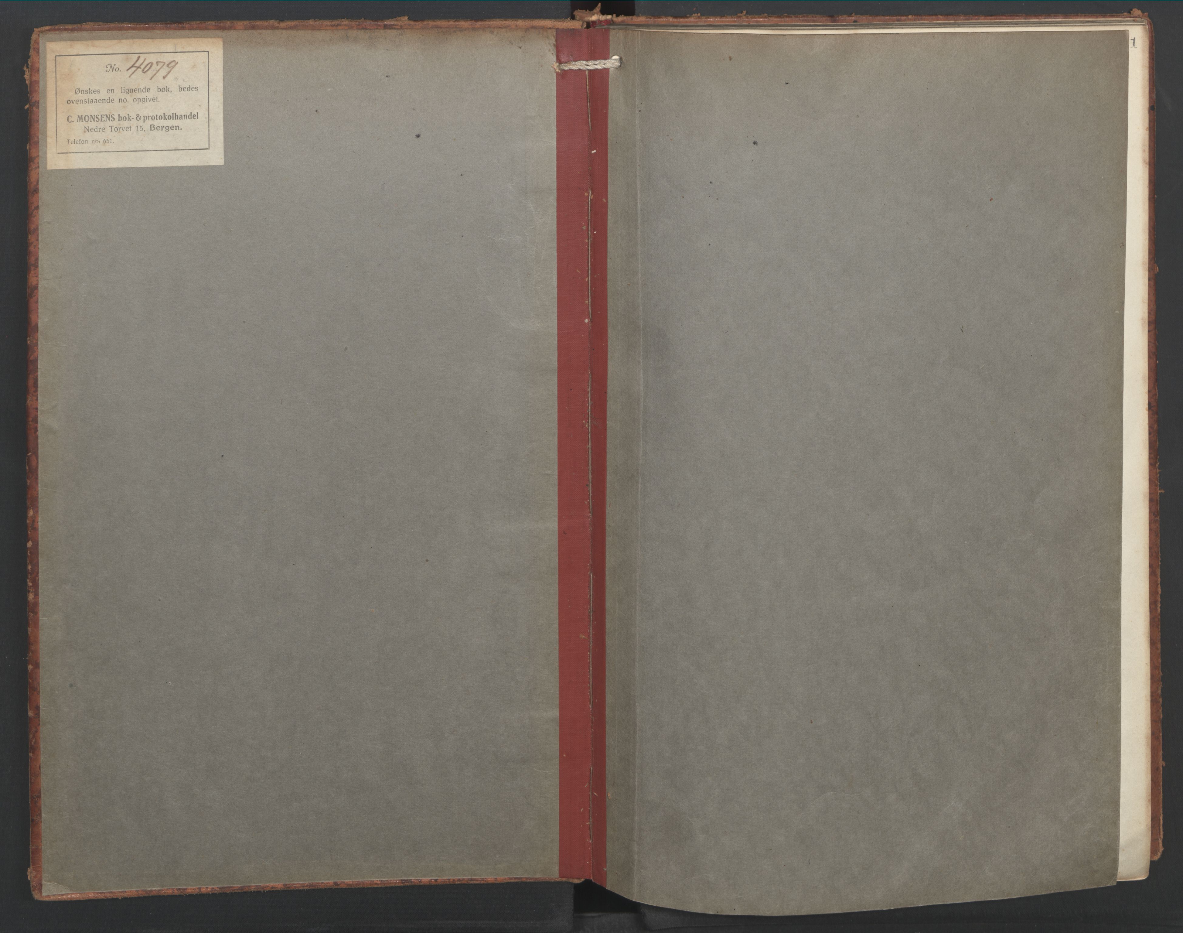 St. Jacob sokneprestembete, SAB/A-78001/H/Haa: Diary records no. E 1, 1917-1926