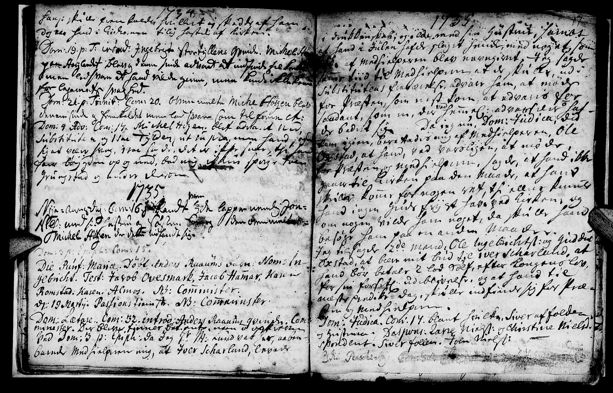 Ministerialprotokoller, klokkerbøker og fødselsregistre - Nord-Trøndelag, SAT/A-1458/765/L0560: Parish register (official) no. 765A01, 1706-1748, p. 17