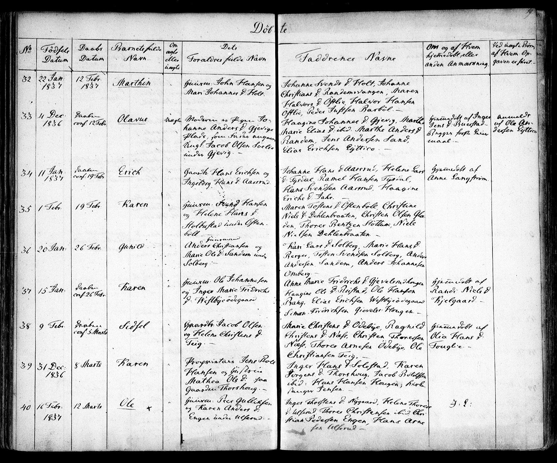 Enebakk prestekontor Kirkebøker, AV/SAO-A-10171c/F/Fa/L0009: Parish register (official) no. I 9, 1832-1861, p. 59