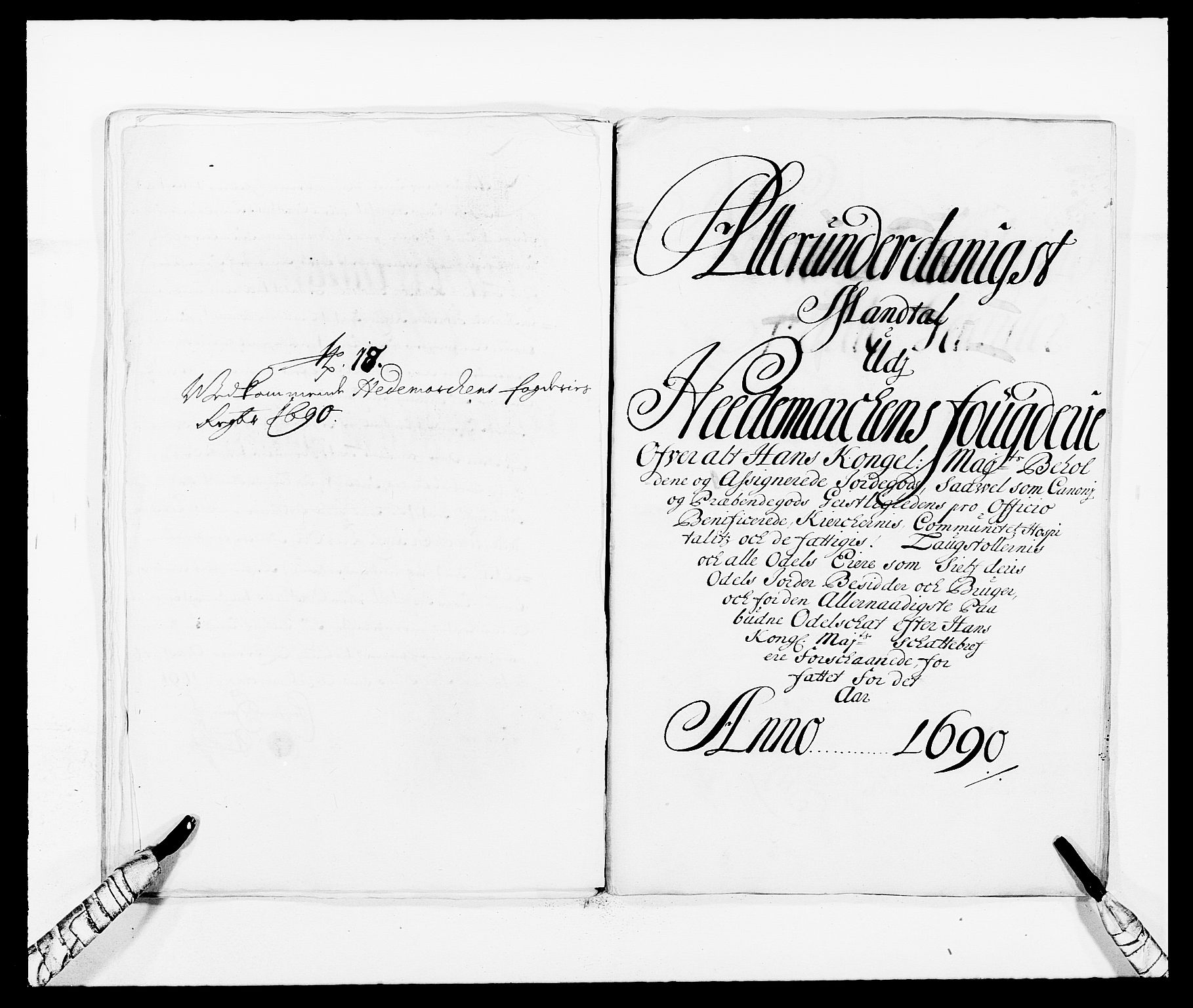 Rentekammeret inntil 1814, Reviderte regnskaper, Fogderegnskap, RA/EA-4092/R16/L1031: Fogderegnskap Hedmark, 1689-1692, p. 246