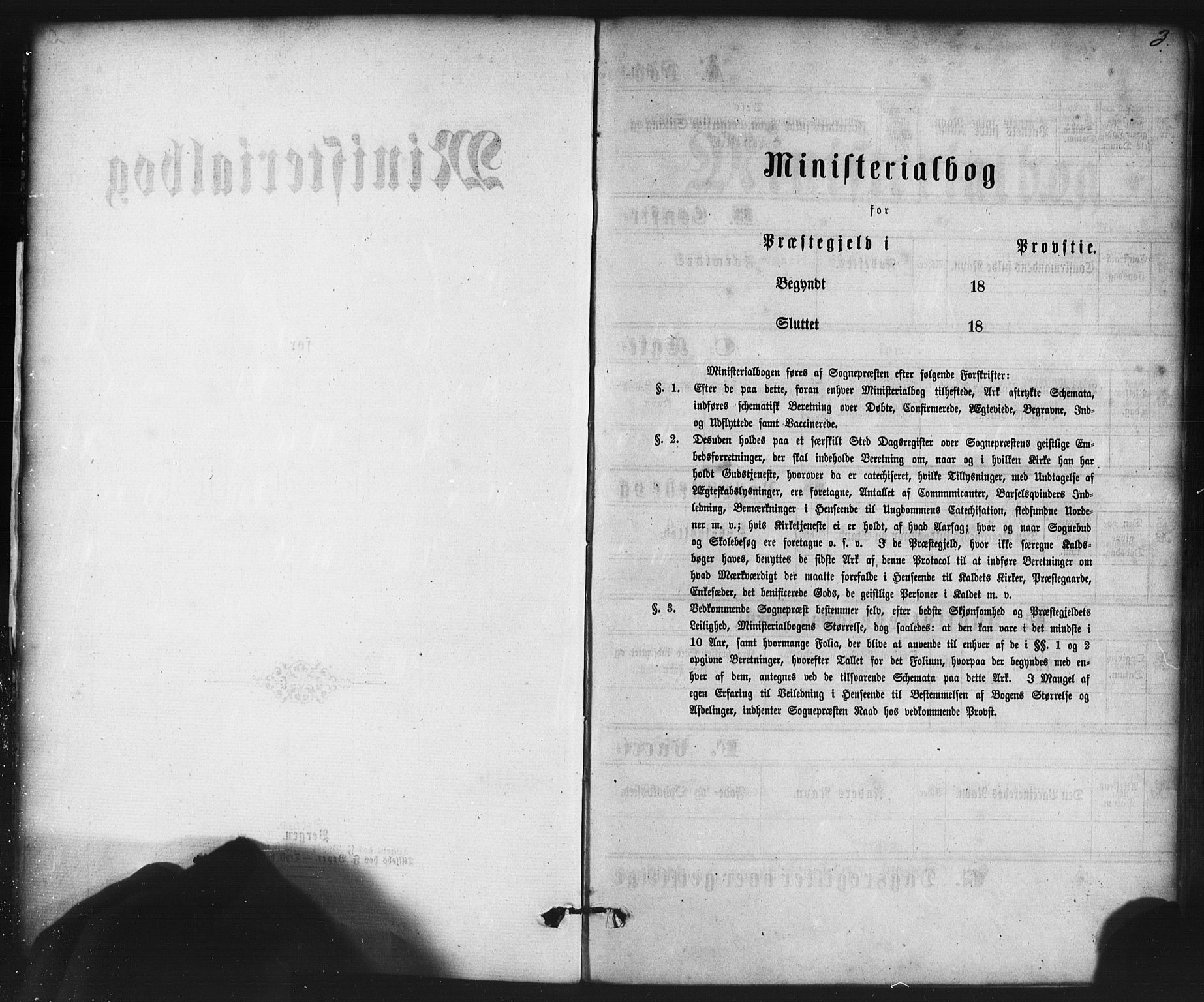 Nykirken Sokneprestembete, SAB/A-77101/H/Haa/L0032: Parish register (official) no. D 2, 1861-1883, p. 3