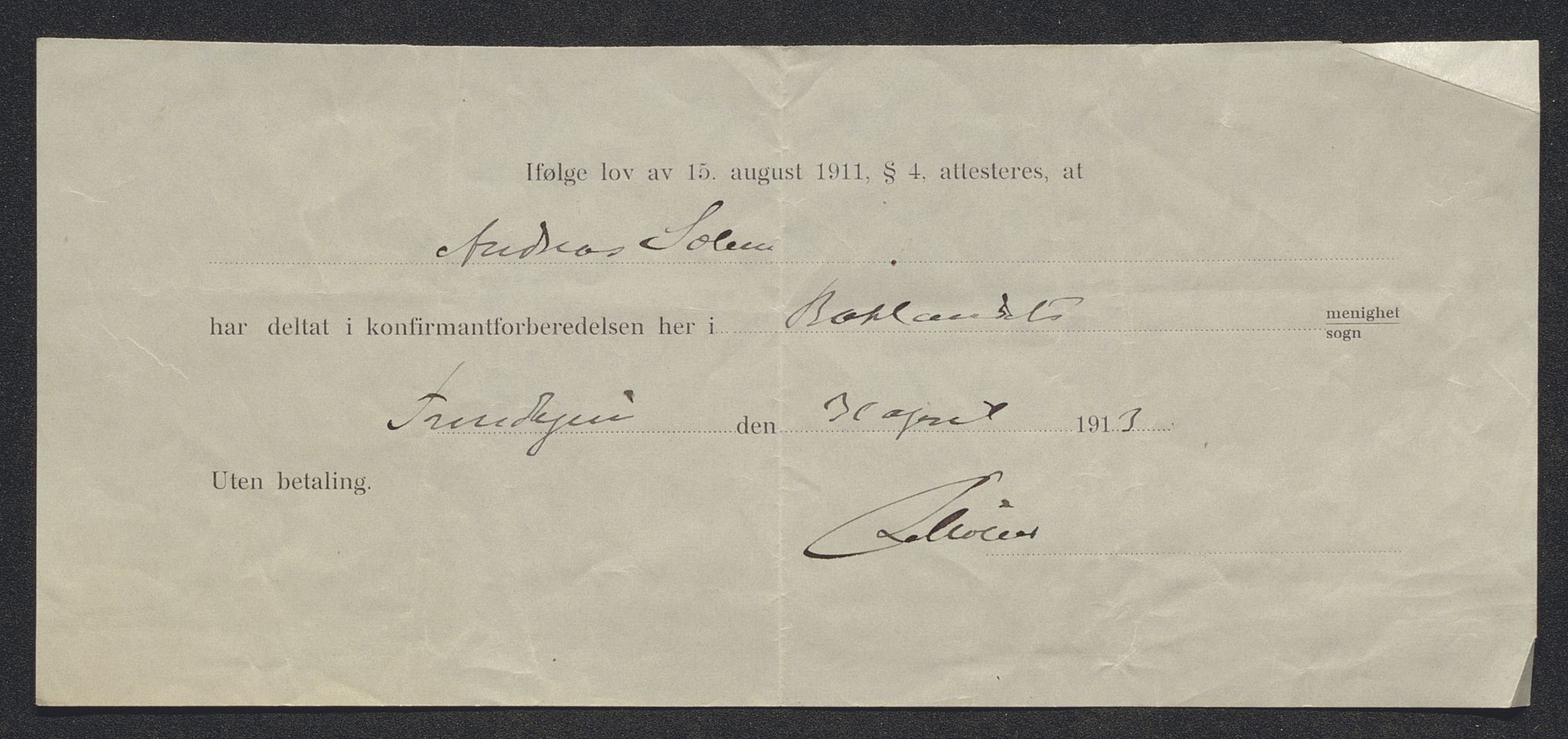 Falstad skolehjem, RA/S-1676/E/Eb/L0013: Elevmapper løpenr.. 286-307, 1914-1922, p. 272