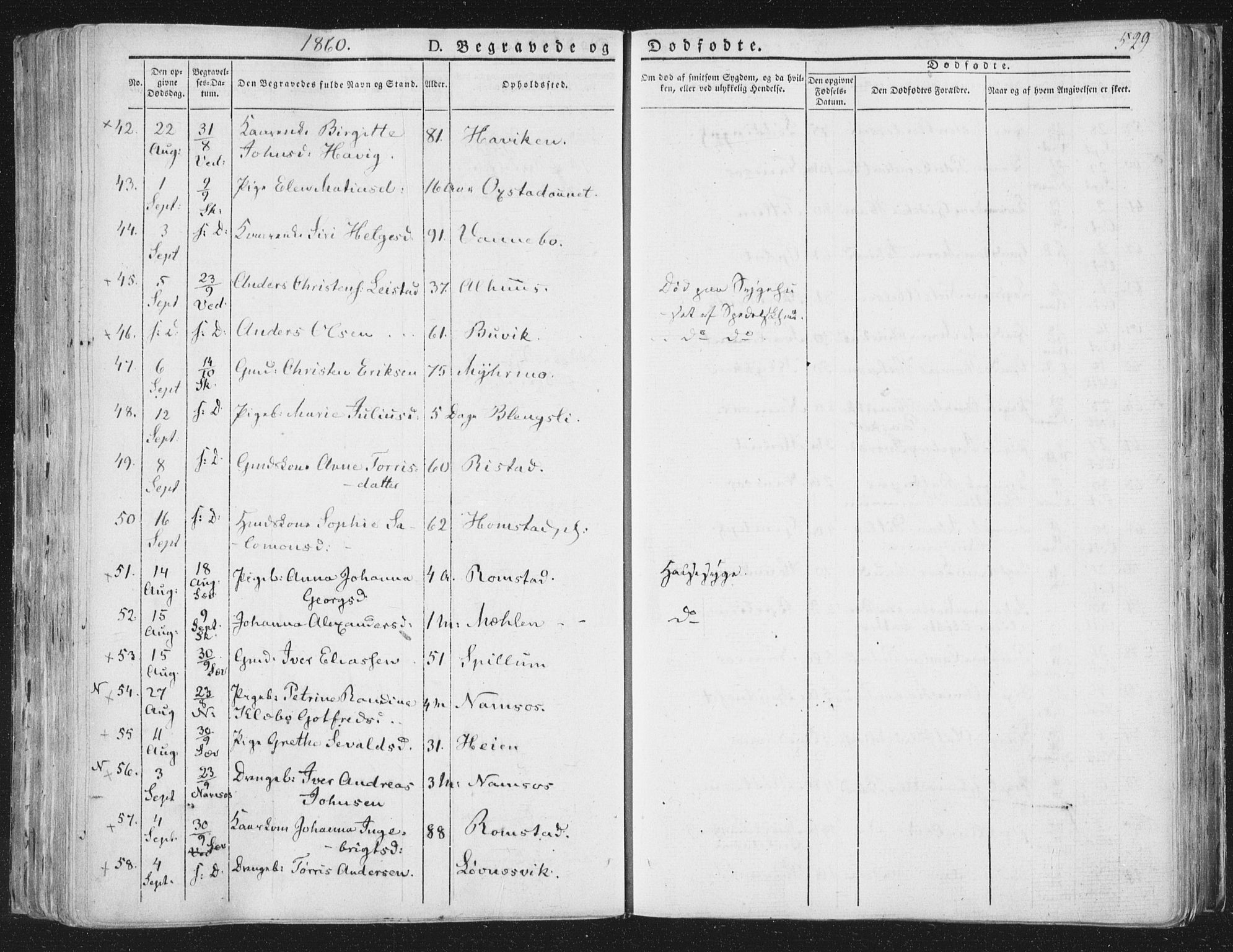 Ministerialprotokoller, klokkerbøker og fødselsregistre - Nord-Trøndelag, SAT/A-1458/764/L0552: Parish register (official) no. 764A07b, 1824-1865, p. 529