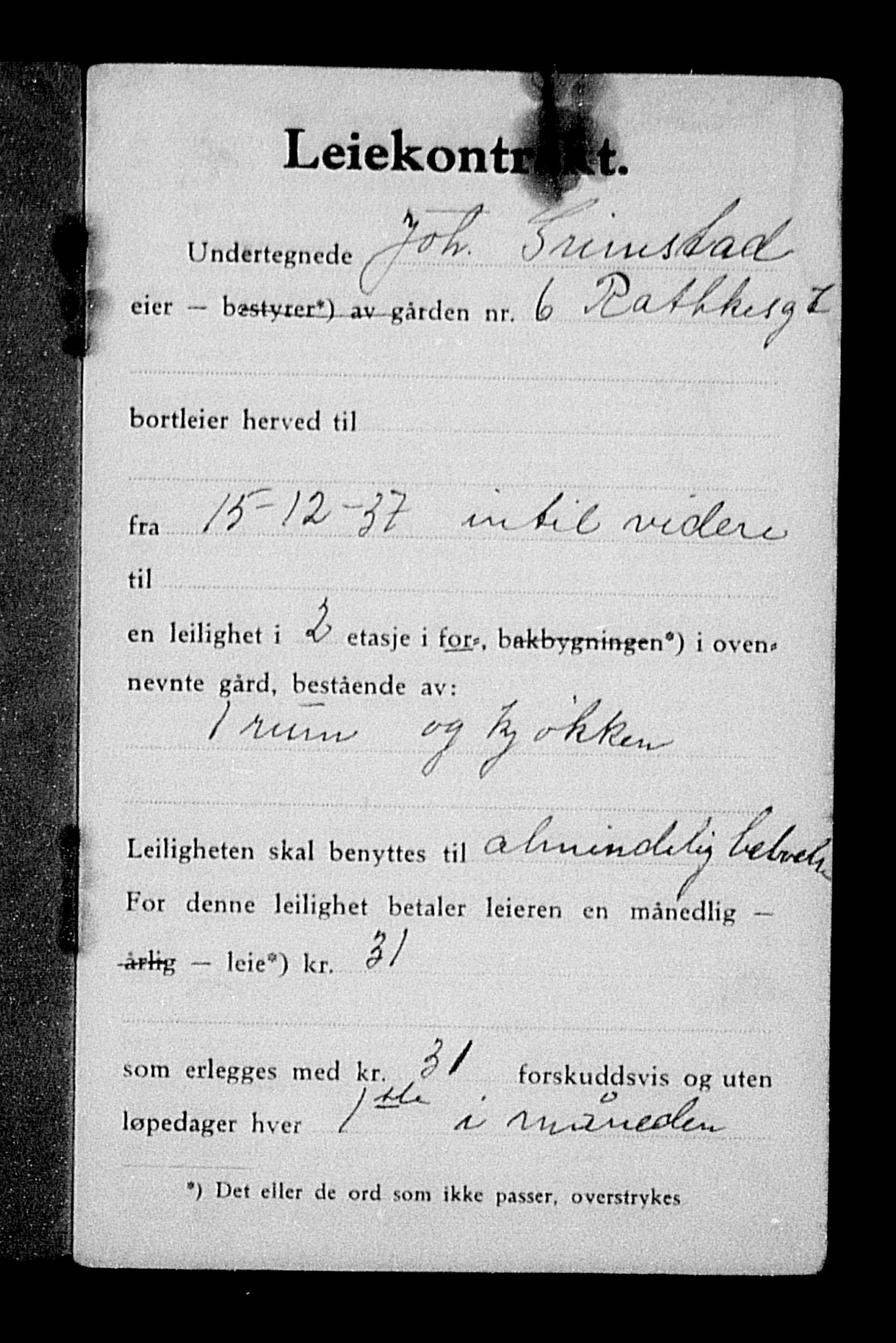 Justisdepartementet, Tilbakeføringskontoret for inndratte formuer, AV/RA-S-1564/H/Hc/Hcc/L0965: --, 1945-1947, p. 18