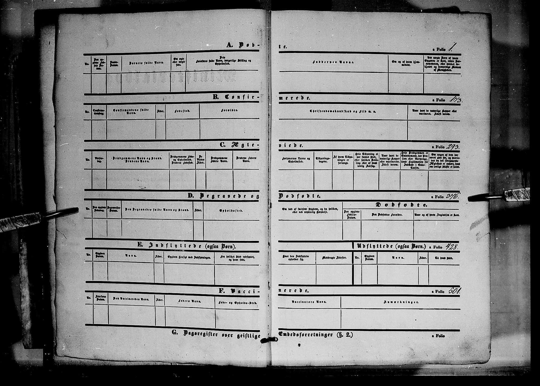 Ringsaker prestekontor, AV/SAH-PREST-014/K/Ka/L0009: Parish register (official) no. 9, 1850-1860