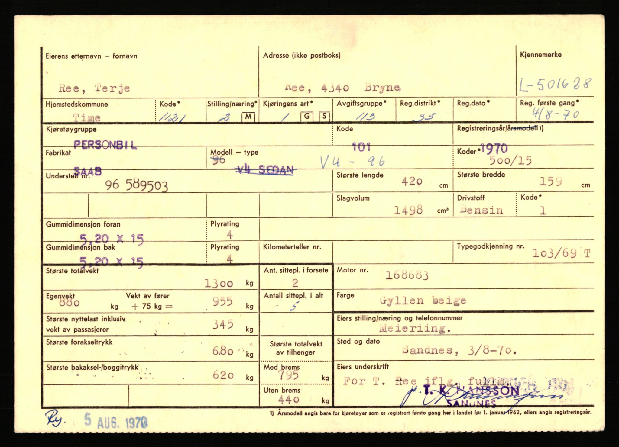 Stavanger trafikkstasjon, AV/SAST-A-101942/0/F/L0077: L-500000 - L-502999, 1930-1971, p. 1117