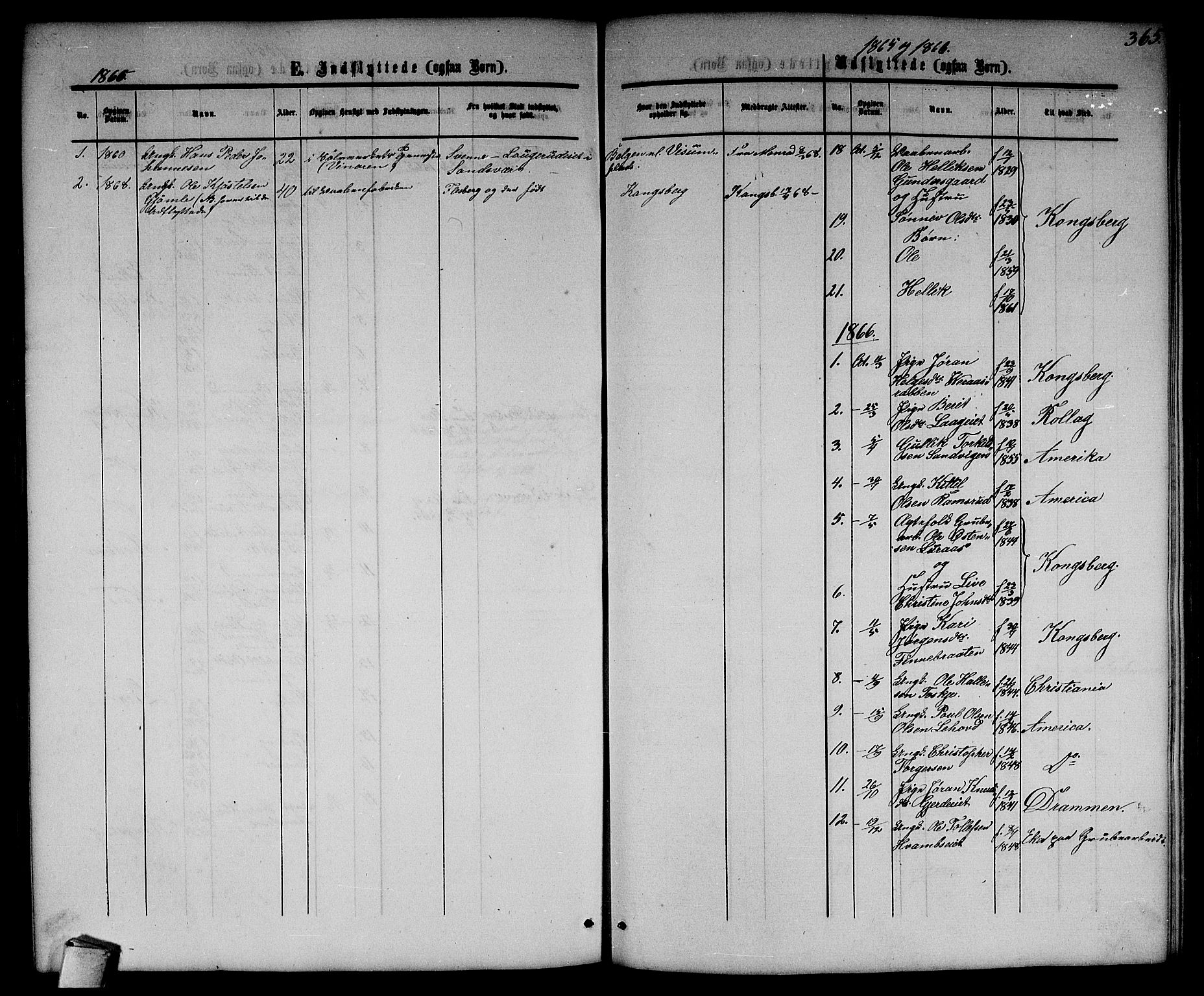 Flesberg kirkebøker, SAKO/A-18/G/Ga/L0003: Parish register (copy) no. I 3, 1861-1889, p. 365