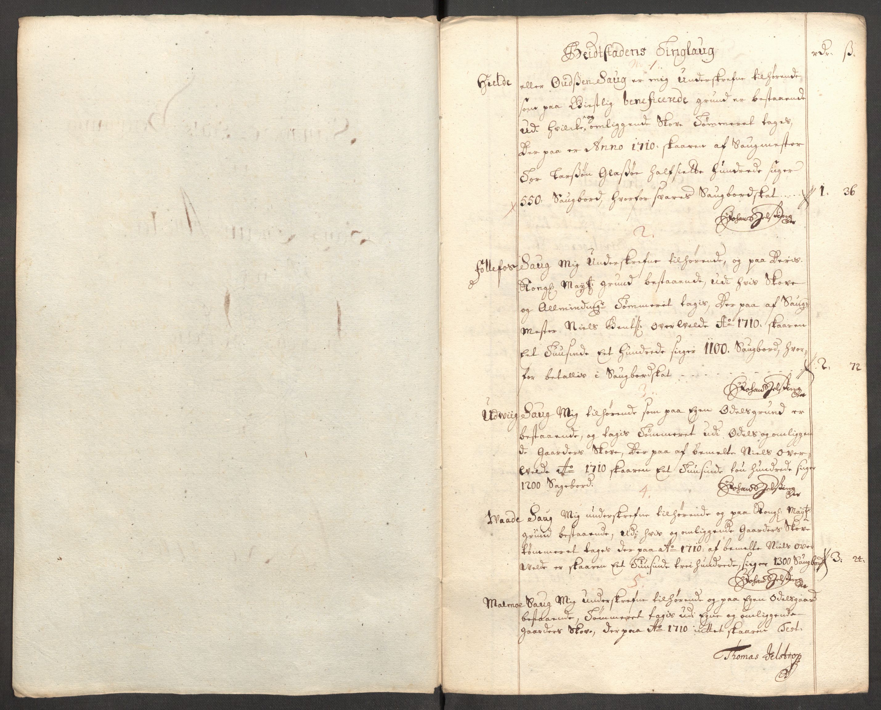 Rentekammeret inntil 1814, Reviderte regnskaper, Fogderegnskap, RA/EA-4092/R63/L4318: Fogderegnskap Inderøy, 1710, p. 130