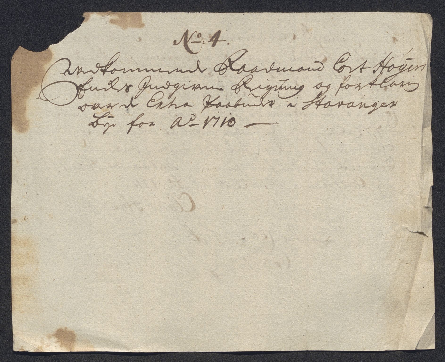 Rentekammeret inntil 1814, Reviderte regnskaper, Byregnskaper, AV/RA-EA-4066/R/Ro/L0302: [O4] Kontribusjonsregnskap, 1687-1711, p. 277