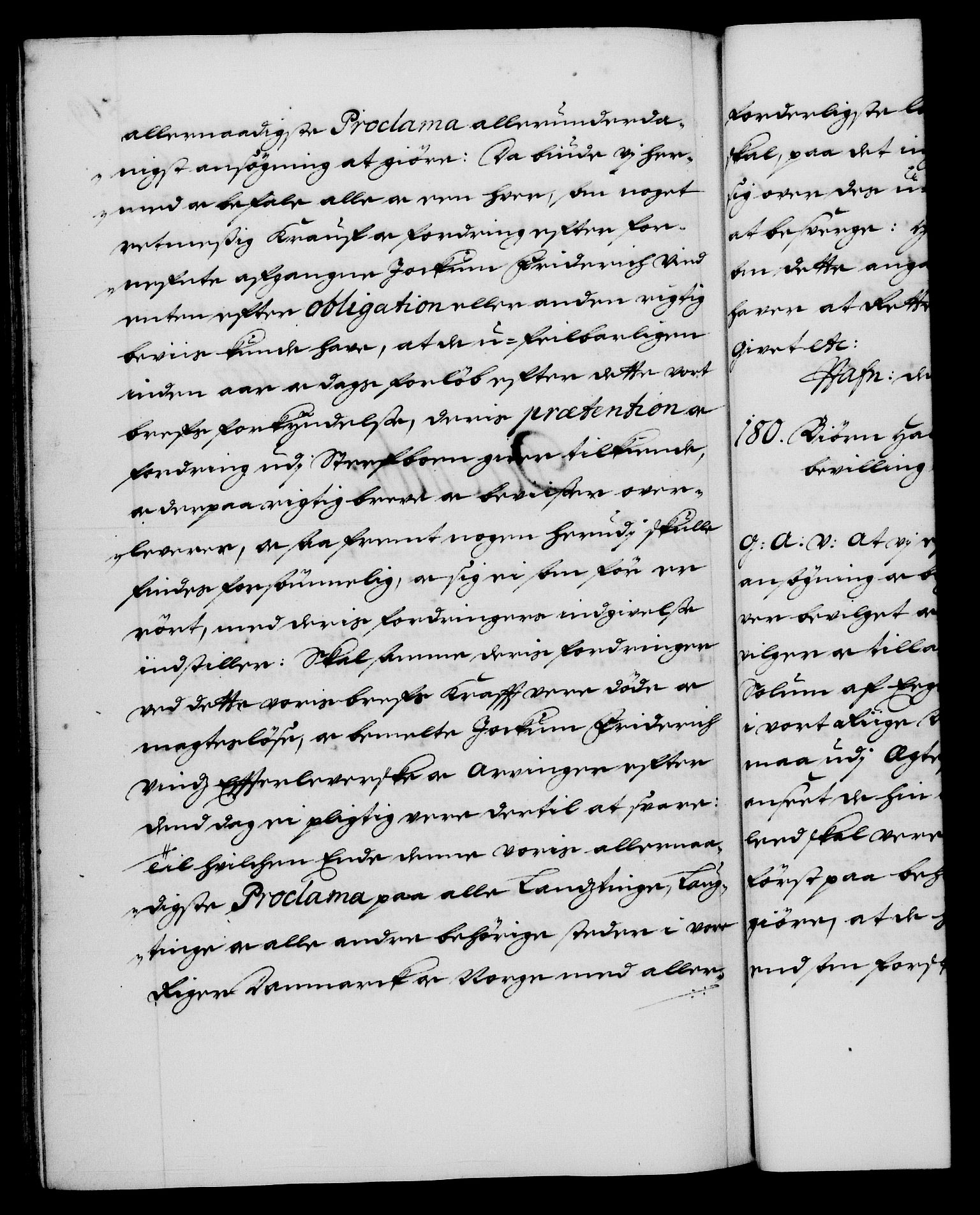 Danske Kanselli 1572-1799, AV/RA-EA-3023/F/Fc/Fca/Fcaa/L0014: Norske registre (mikrofilm), 1685-1687, p. 569b