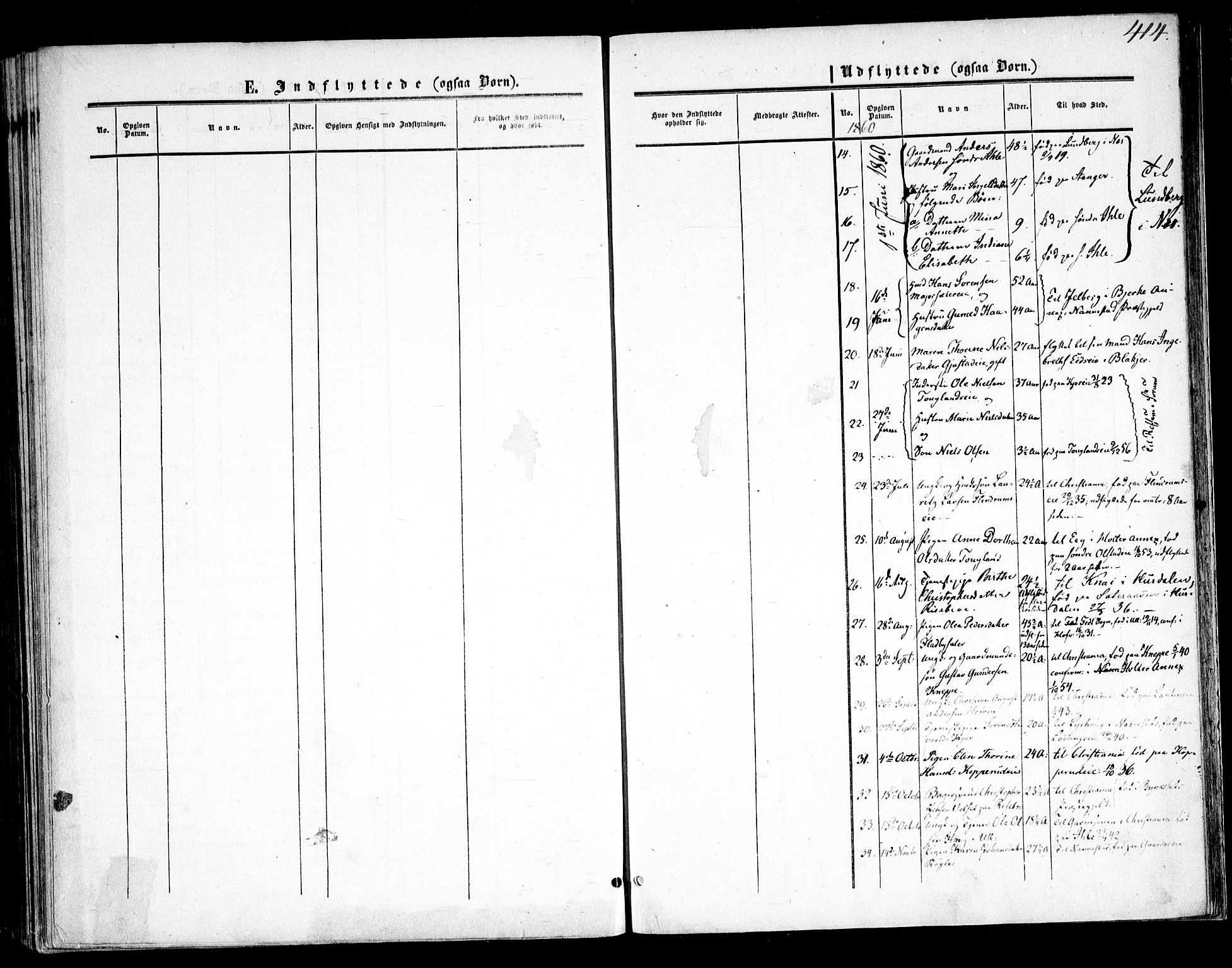 Ullensaker prestekontor Kirkebøker, SAO/A-10236a/F/Fa/L0015.b: Parish register (official) no. I 15B, 1851-1862, p. 414