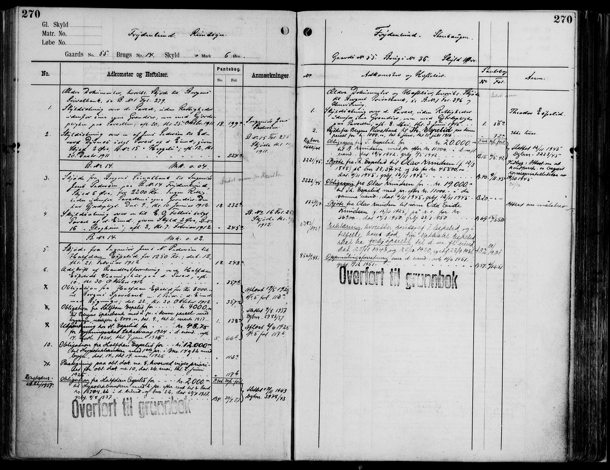 Midhordland sorenskriveri, AV/SAB-A-3001/1/G/Ga/Gab/L0114: Mortgage register no. II.A.b.114, p. 270