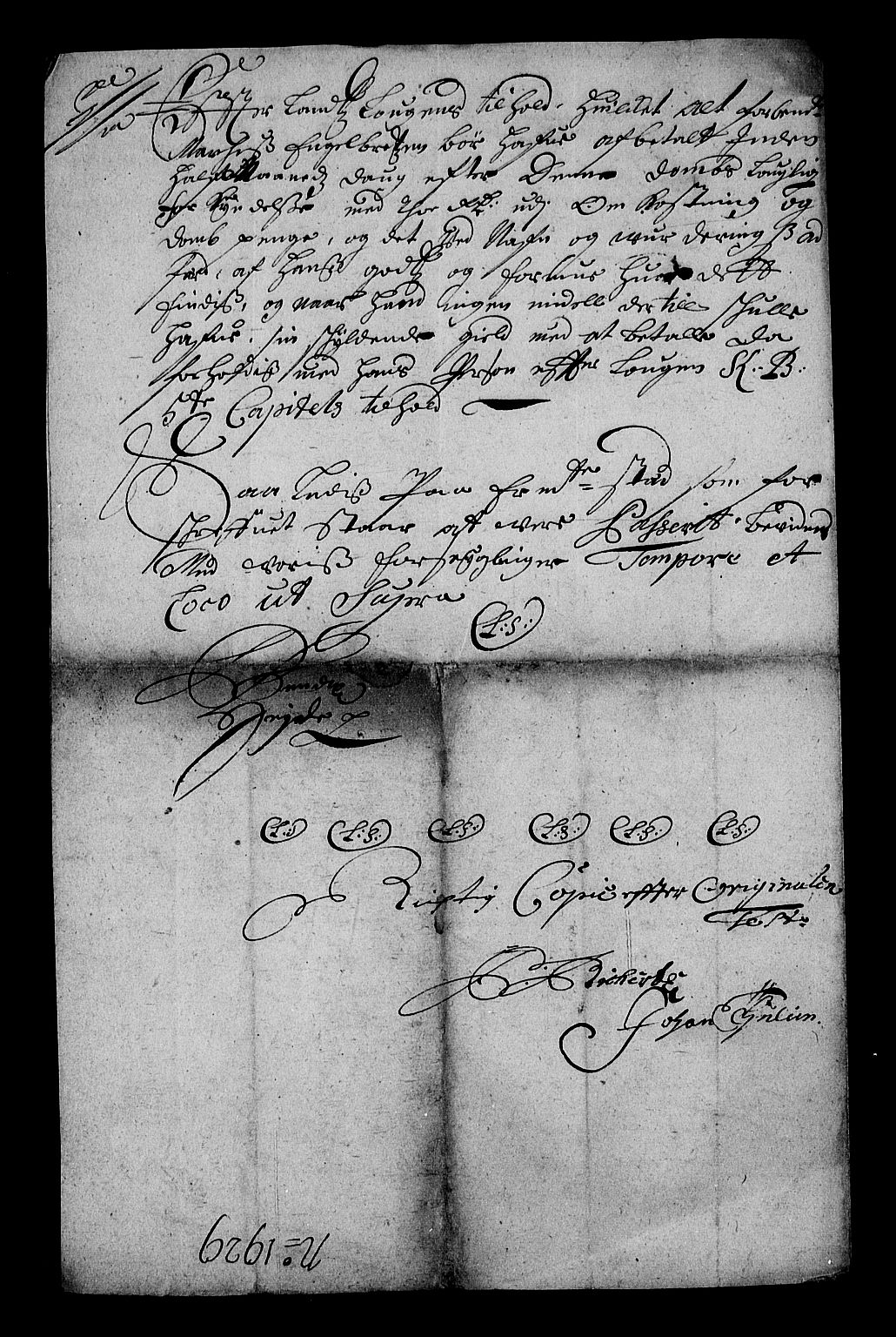 Stattholderembetet 1572-1771, RA/EA-2870/Af/L0002: Avskrifter av vedlegg til originale supplikker, nummerert i samsvar med supplikkbøkene, 1687-1689, p. 257