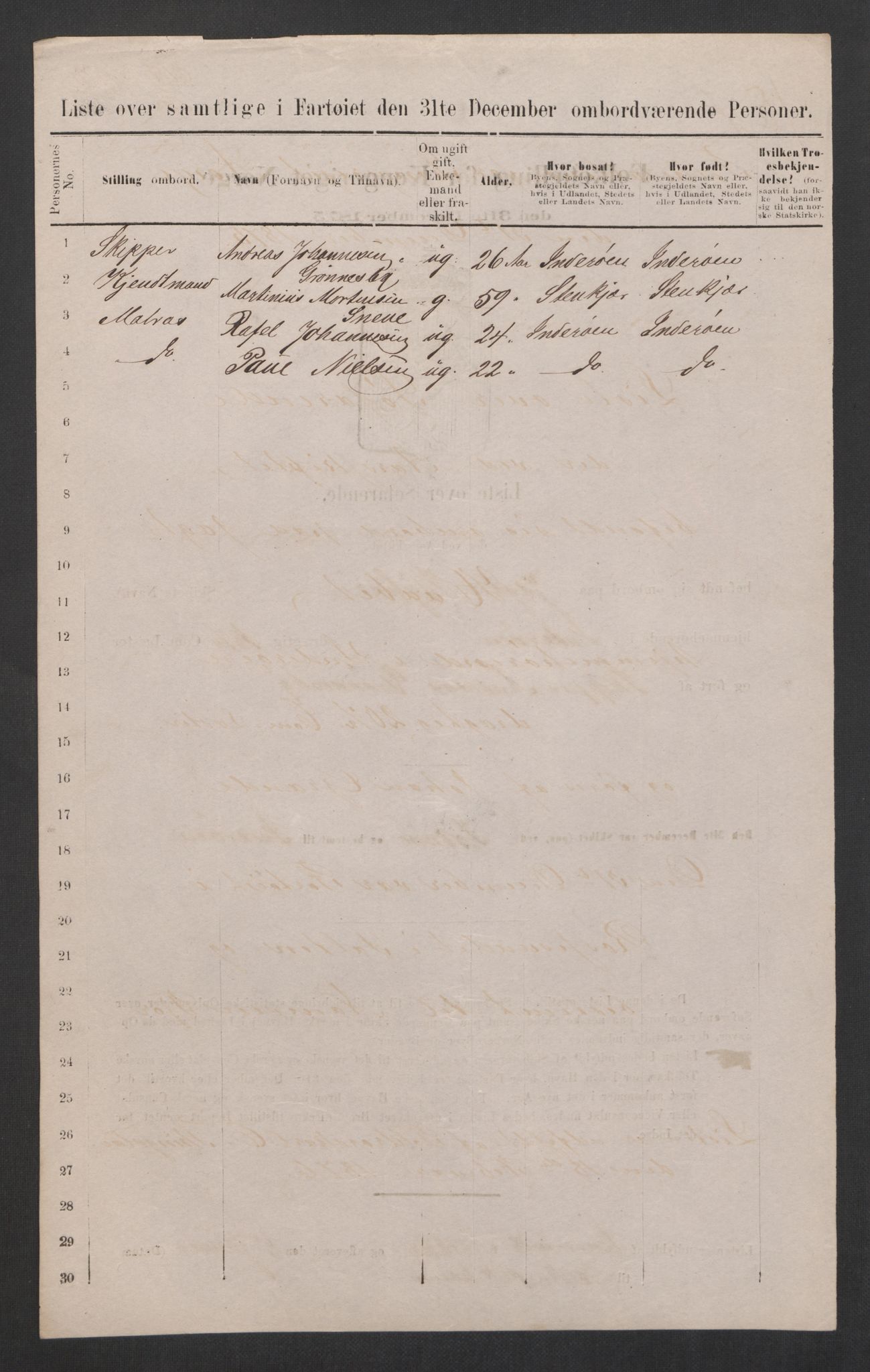 RA, 1875 census, lists of crew on ships: Ships in domestic ports, 1875, p. 359