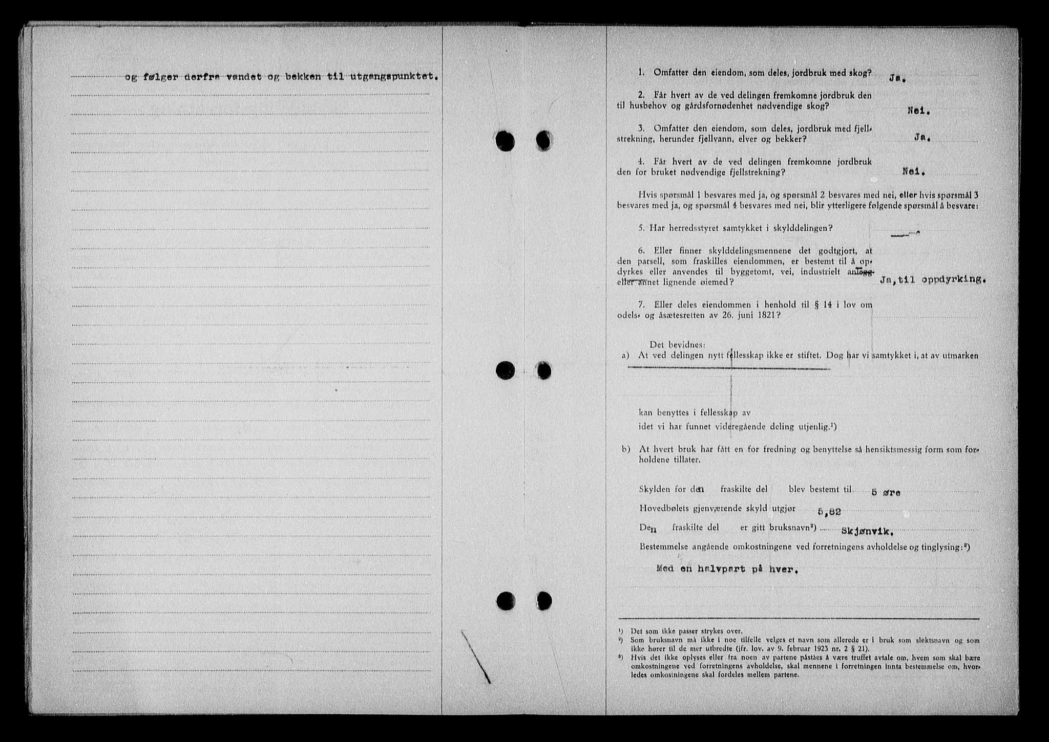 Nedenes sorenskriveri, AV/SAK-1221-0006/G/Gb/Gba/L0050: Mortgage book no. A-IV, 1942-1943, Diary no: : 183/1943