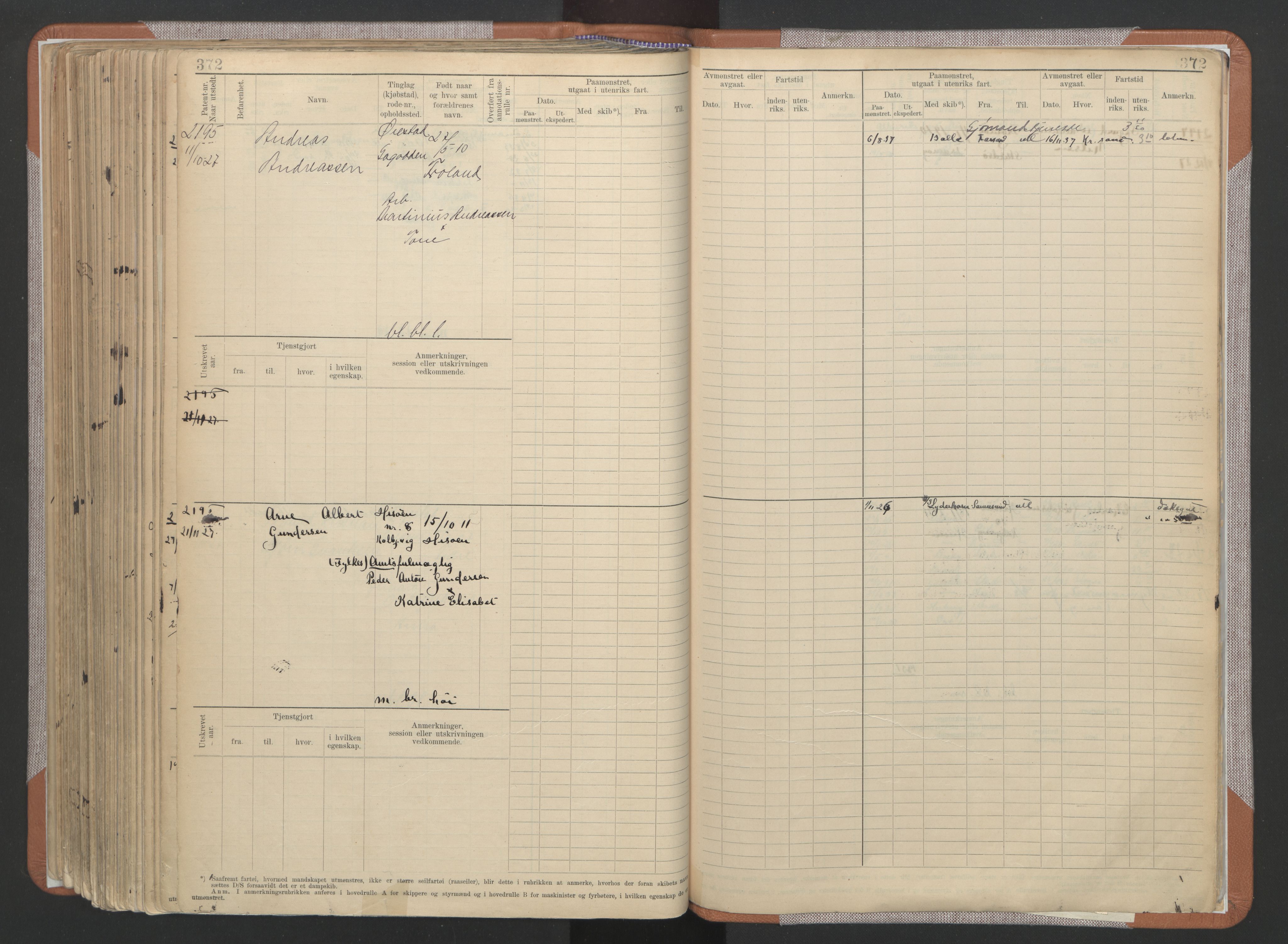 Arendal mønstringskrets, AV/SAK-2031-0012/F/Fb/L0022: Hovedrulle A nr 1466-2242, S-20, 1914-1930, p. 386