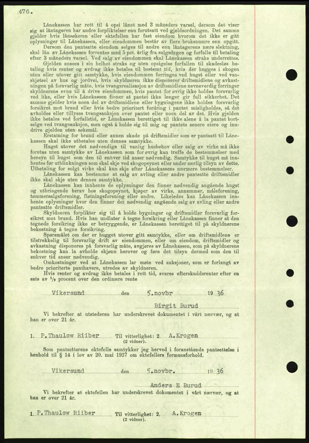 Eiker, Modum og Sigdal sorenskriveri, SAKO/A-123/G/Ga/Gab/L0034: Mortgage book no. A4, 1936-1937, Diary no: : 74/1937