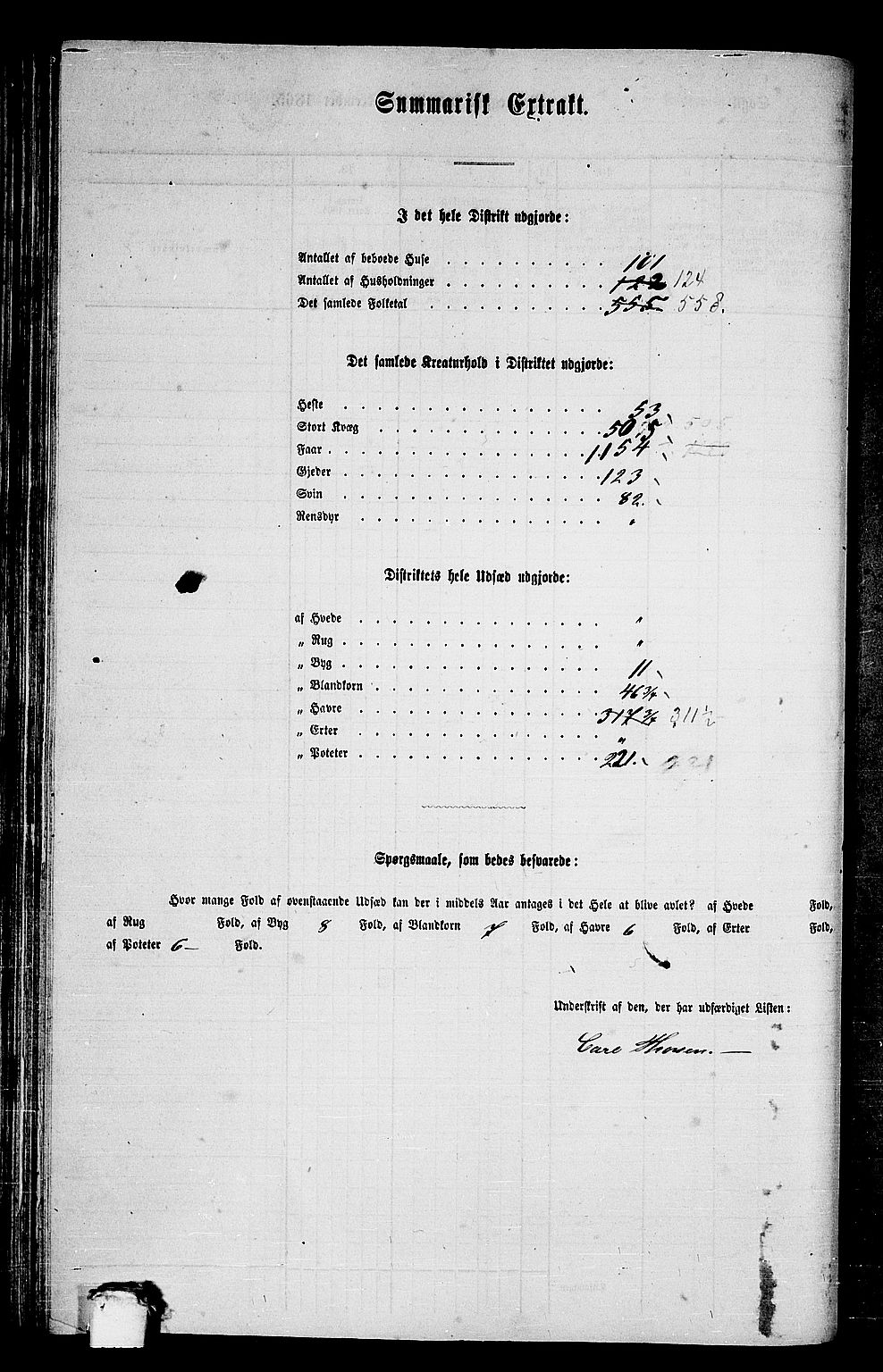 RA, 1865 census for Skodje, 1865, p. 78