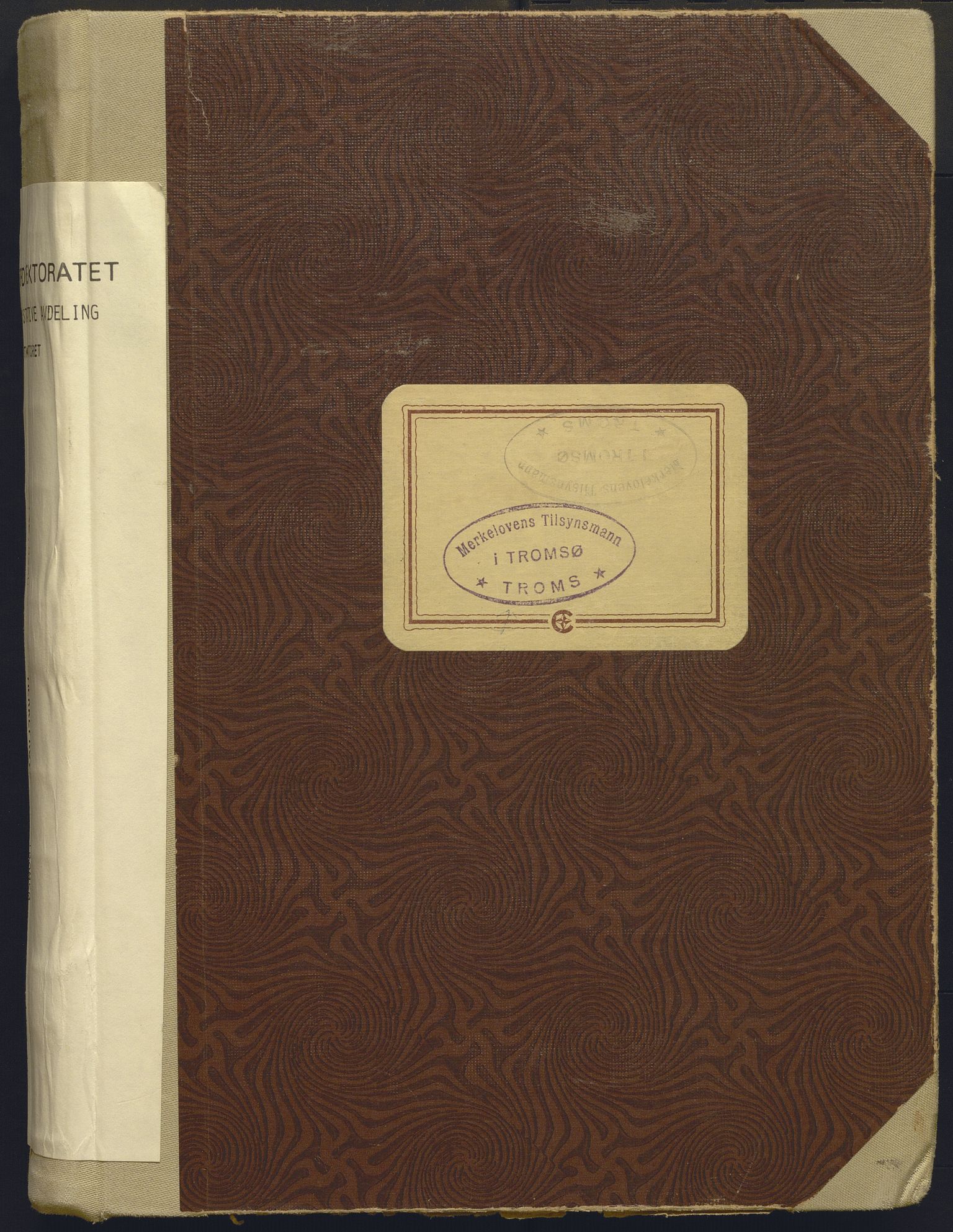 Fiskeridirektoratet - 1 Adm. ledelse - 13 Båtkontoret, AV/SAB-A-2003/I/Ia/Iab/L0072: 135.0230/2  Merkeprotokoll - Tromsø, 1963-1966