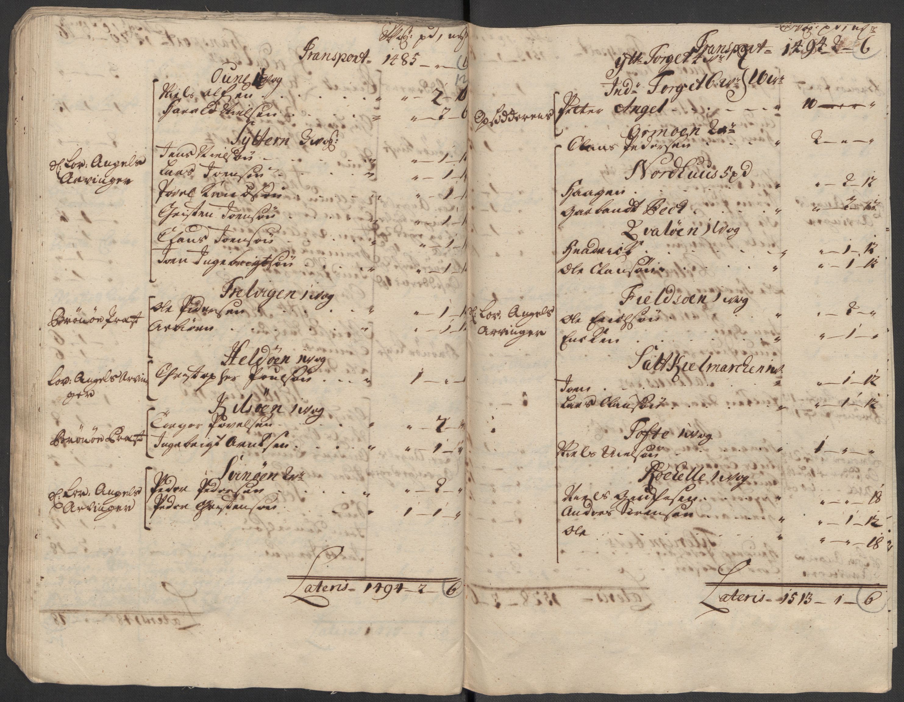 Rentekammeret inntil 1814, Reviderte regnskaper, Fogderegnskap, AV/RA-EA-4092/R65/L4513: Fogderegnskap Helgeland, 1714-1715, p. 86