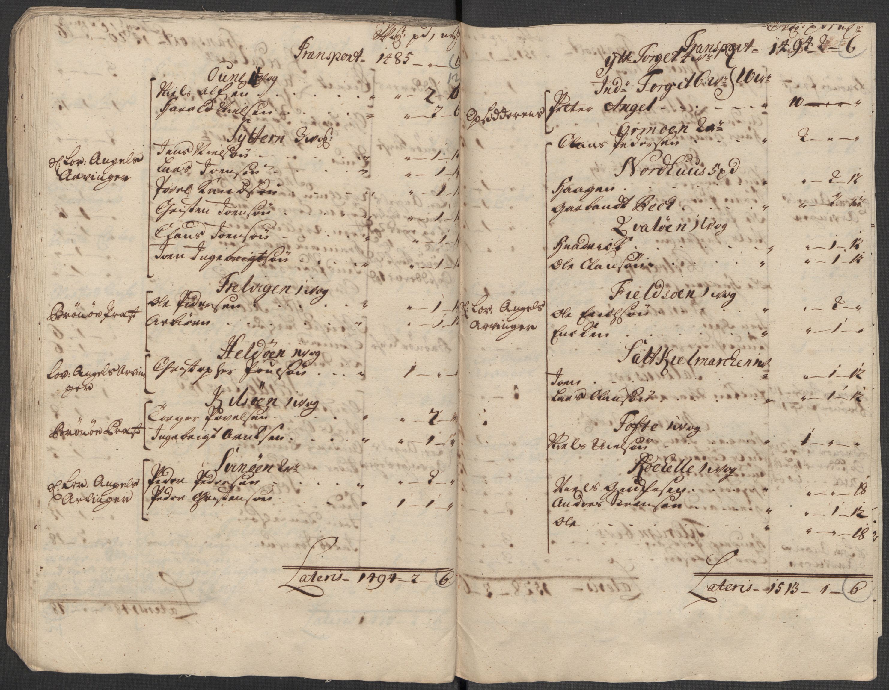 Rentekammeret inntil 1814, Reviderte regnskaper, Fogderegnskap, RA/EA-4092/R65/L4513: Fogderegnskap Helgeland, 1714-1715, p. 86