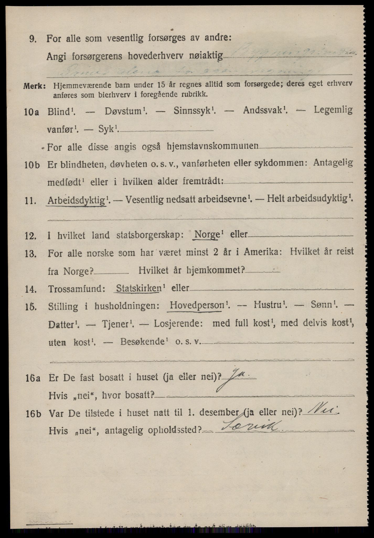 SAT, 1920 census for Herøy (MR), 1920, p. 3618