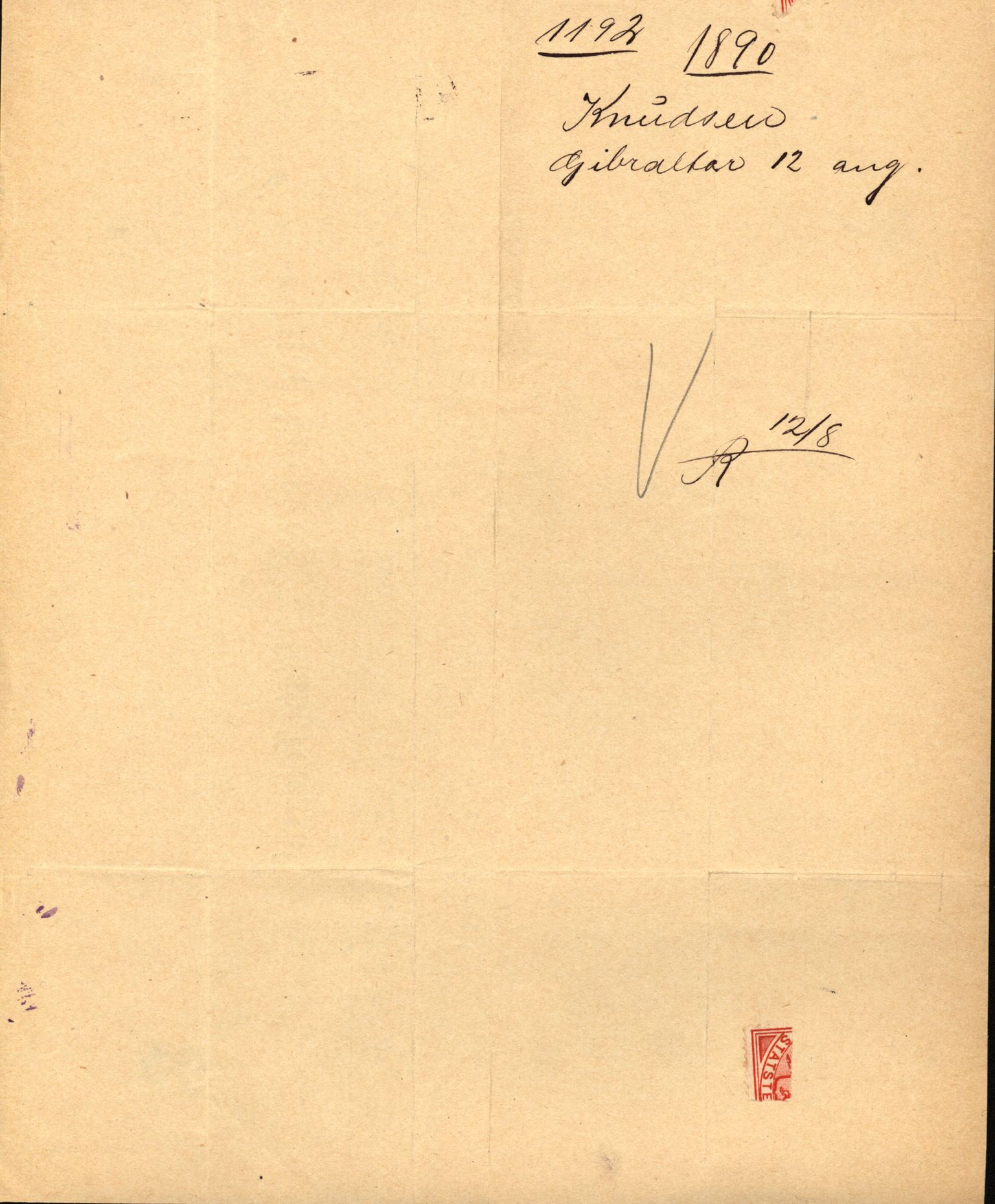 Pa 63 - Østlandske skibsassuranceforening, VEMU/A-1079/G/Ga/L0025/0008: Havaridokumenter / Talisman, Velax, 1890, p. 77