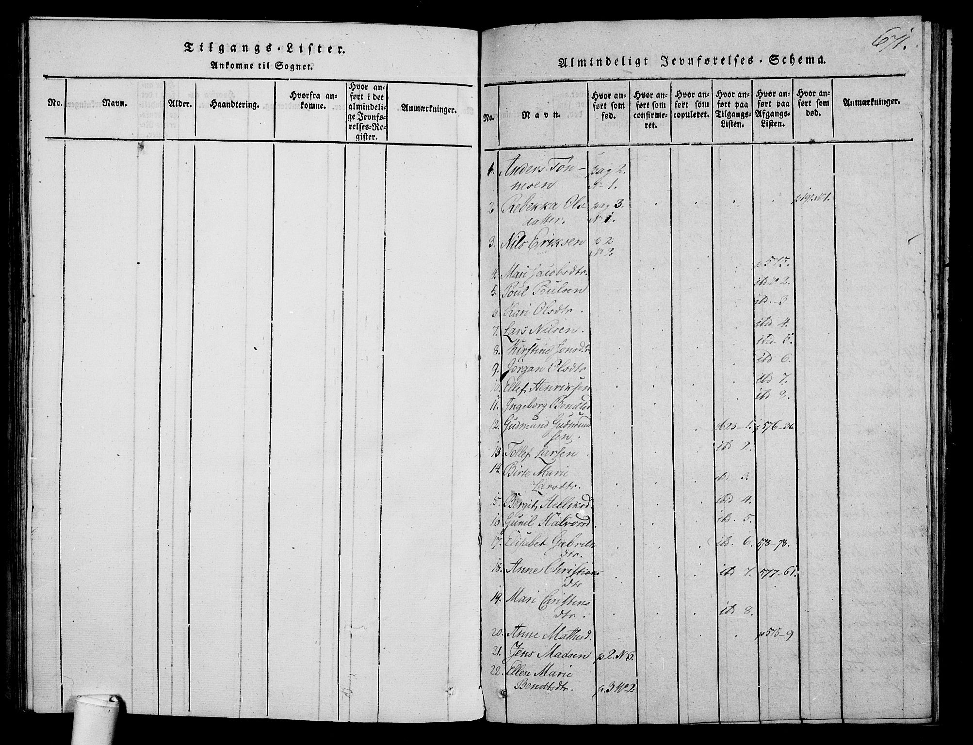 Våle kirkebøker, SAKO/A-334/F/Fa/L0007: Parish register (official) no. I 7, 1814-1824, p. 670-671