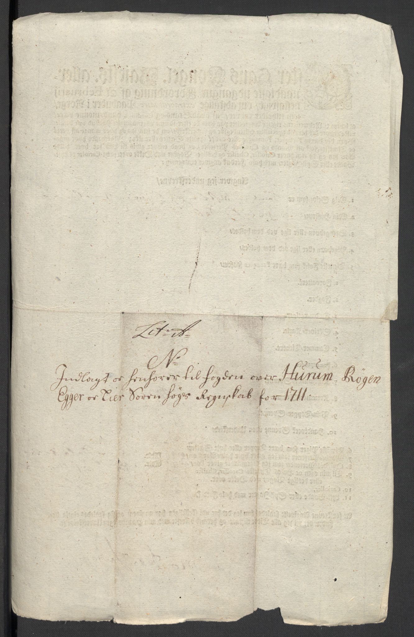 Rentekammeret inntil 1814, Reviderte regnskaper, Fogderegnskap, AV/RA-EA-4092/R31/L1706: Fogderegnskap Hurum, Røyken, Eiker, Lier og Buskerud, 1711, p. 94