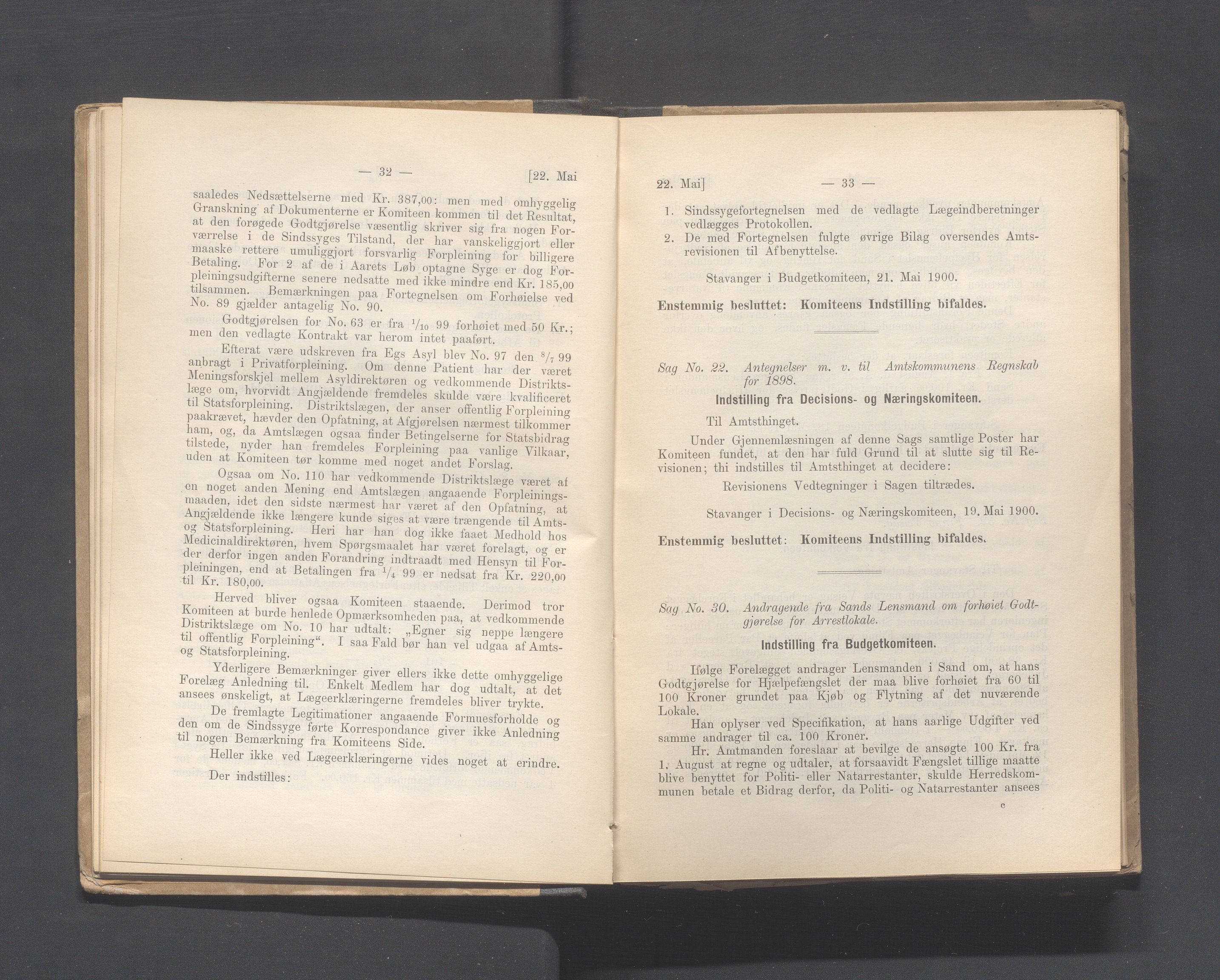 Rogaland fylkeskommune - Fylkesrådmannen , IKAR/A-900/A, 1900, p. 24